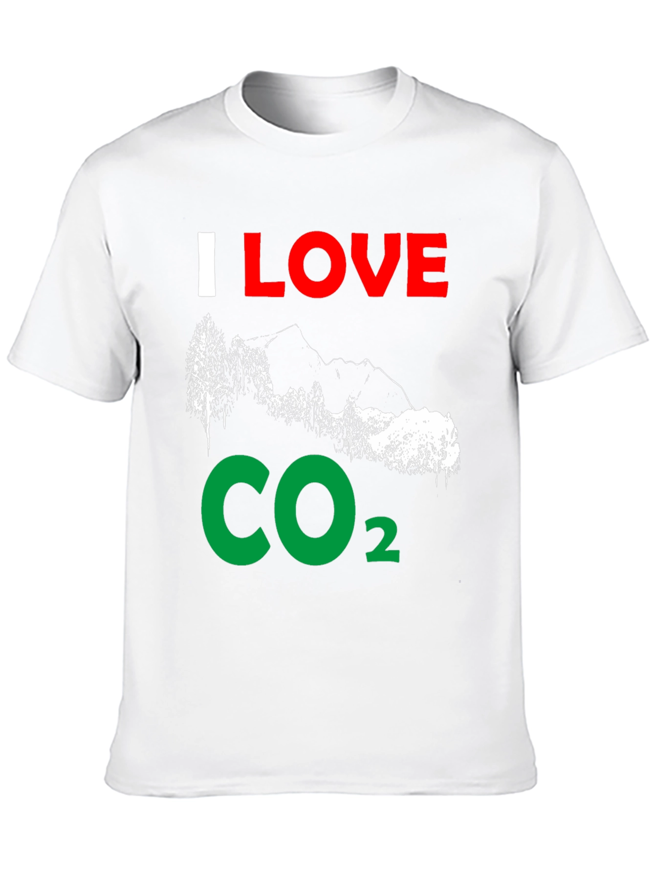 I LOVE CO2 T-Shirt Climate Change Tee