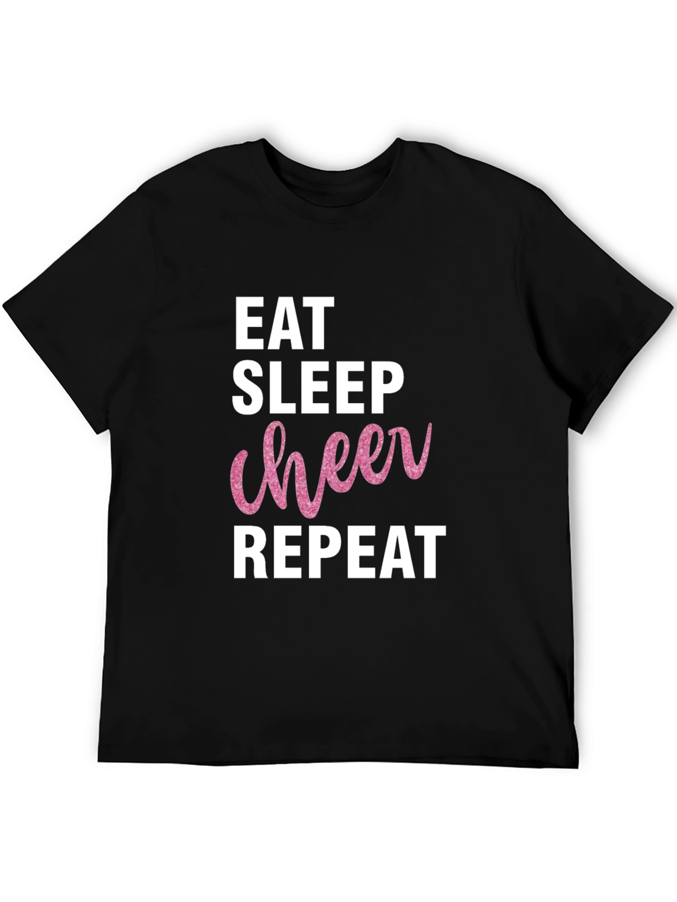 Eat Sleep Cheer Repeat T-Shirt