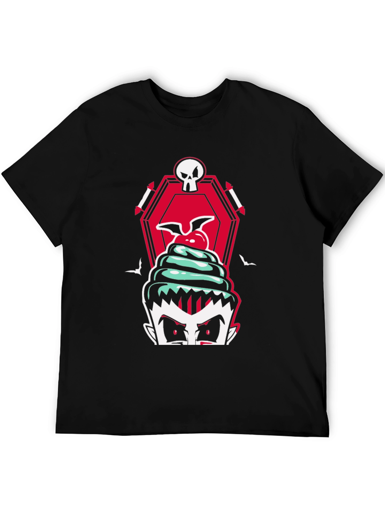 Vampire Cupcake T-Shirt - Spooky Treat!