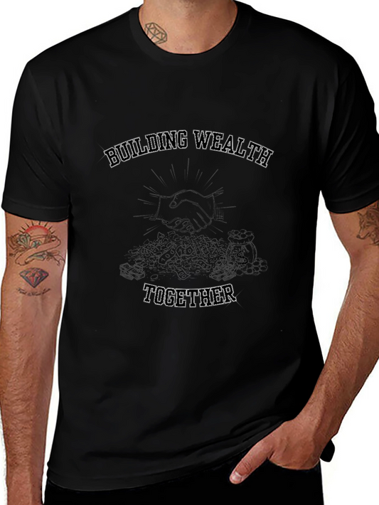 Building Wealth Together Black T-Shirt