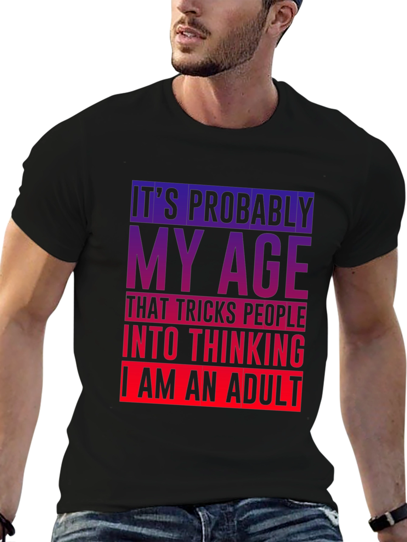 Funny My Age Graphic T-Shirt