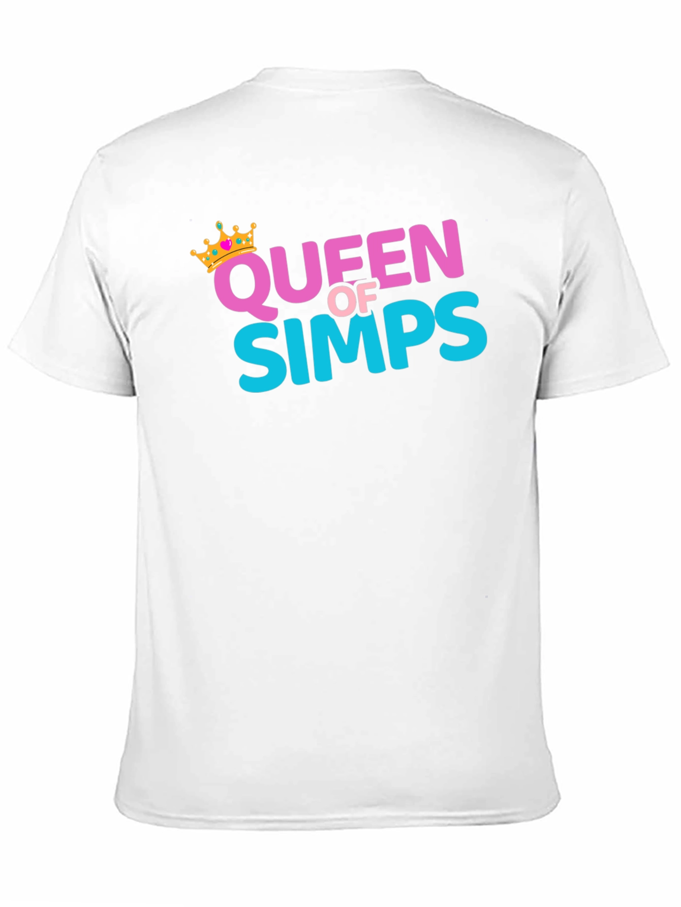Queen Of Simps Black T-Shirt