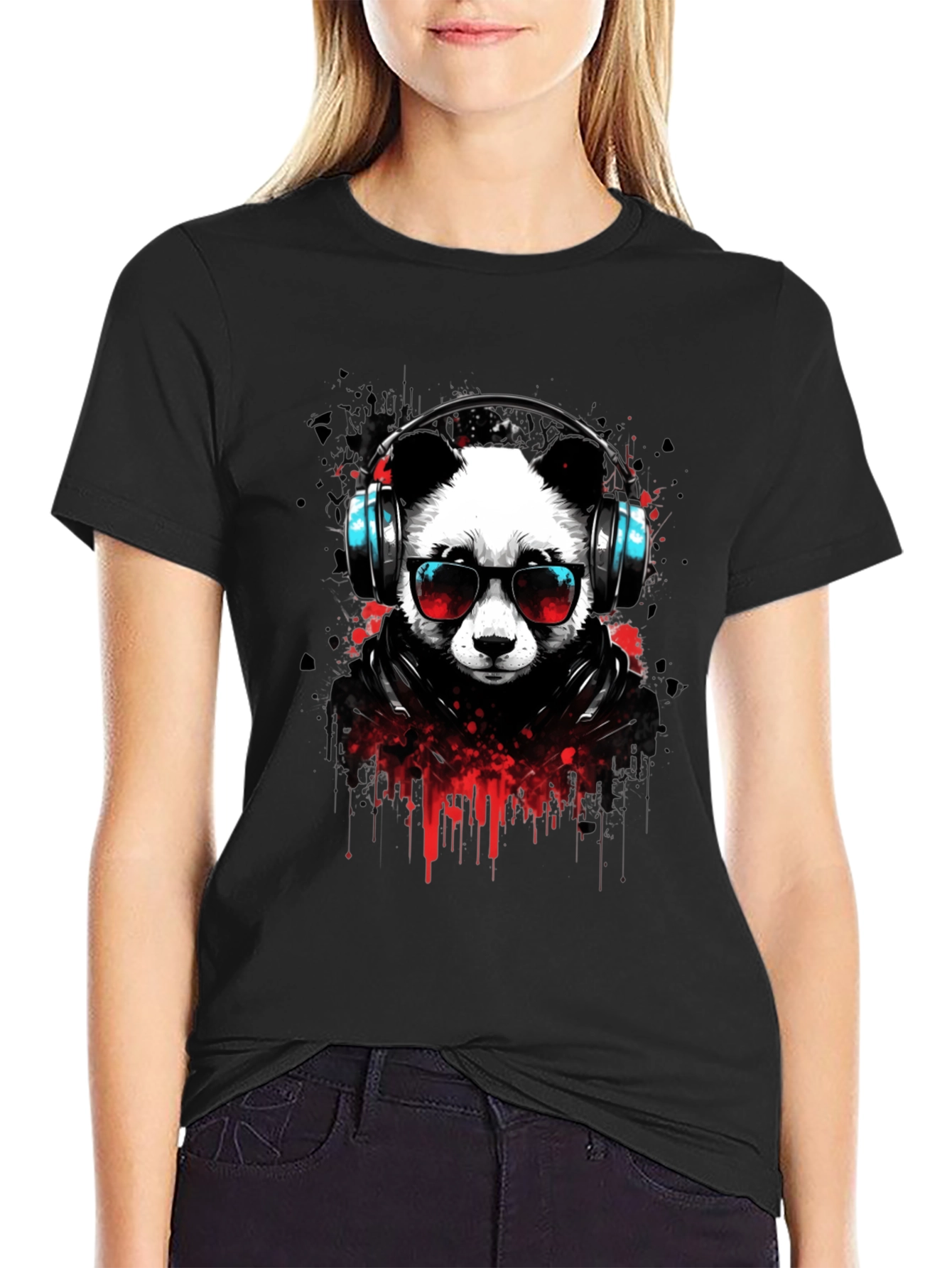 Cool Panda Graphic Tee