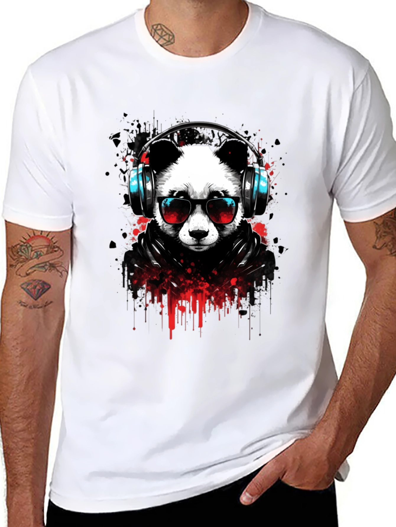 Cool Panda Graphic Tee