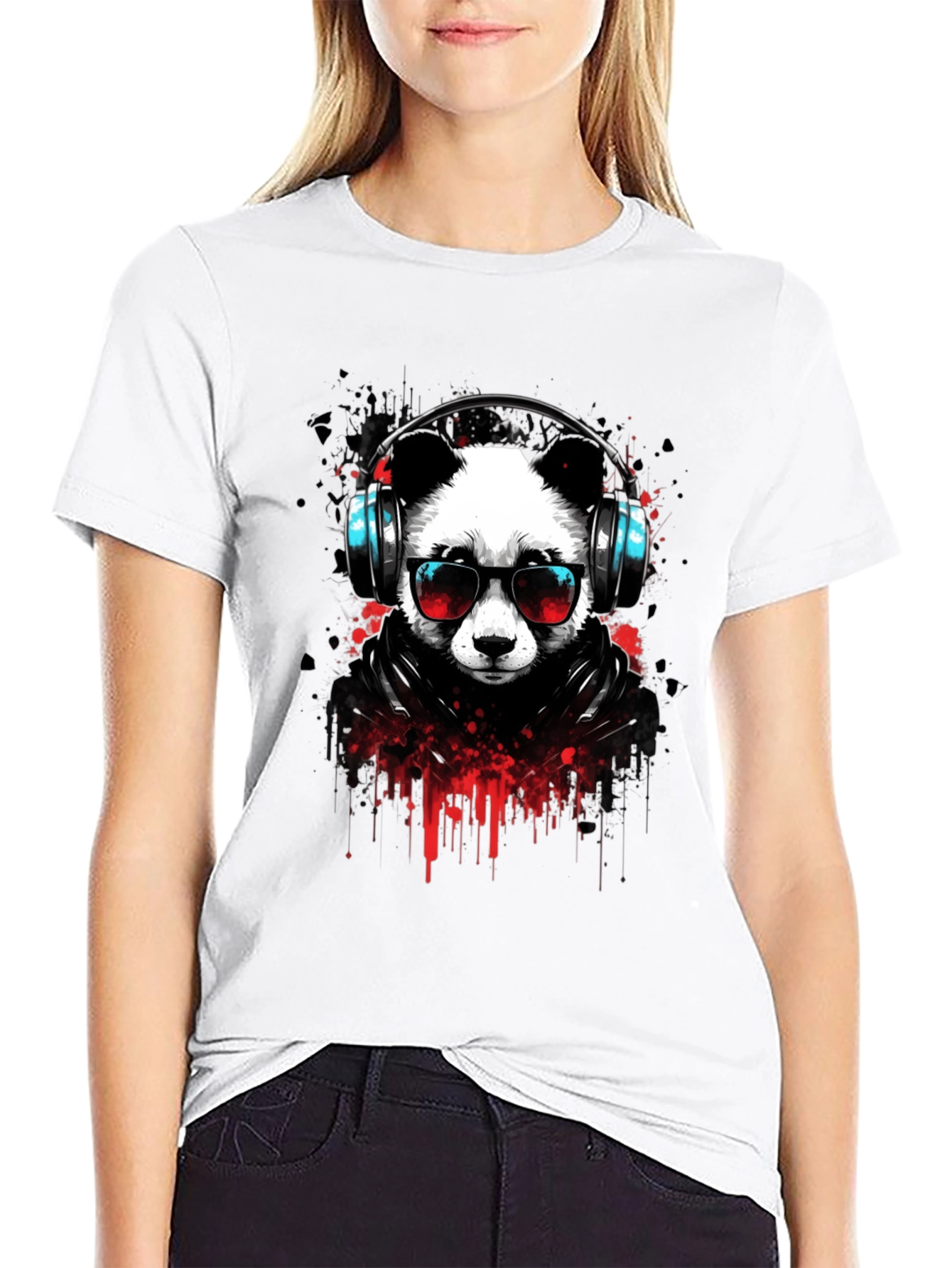Cool Panda Graphic Tee