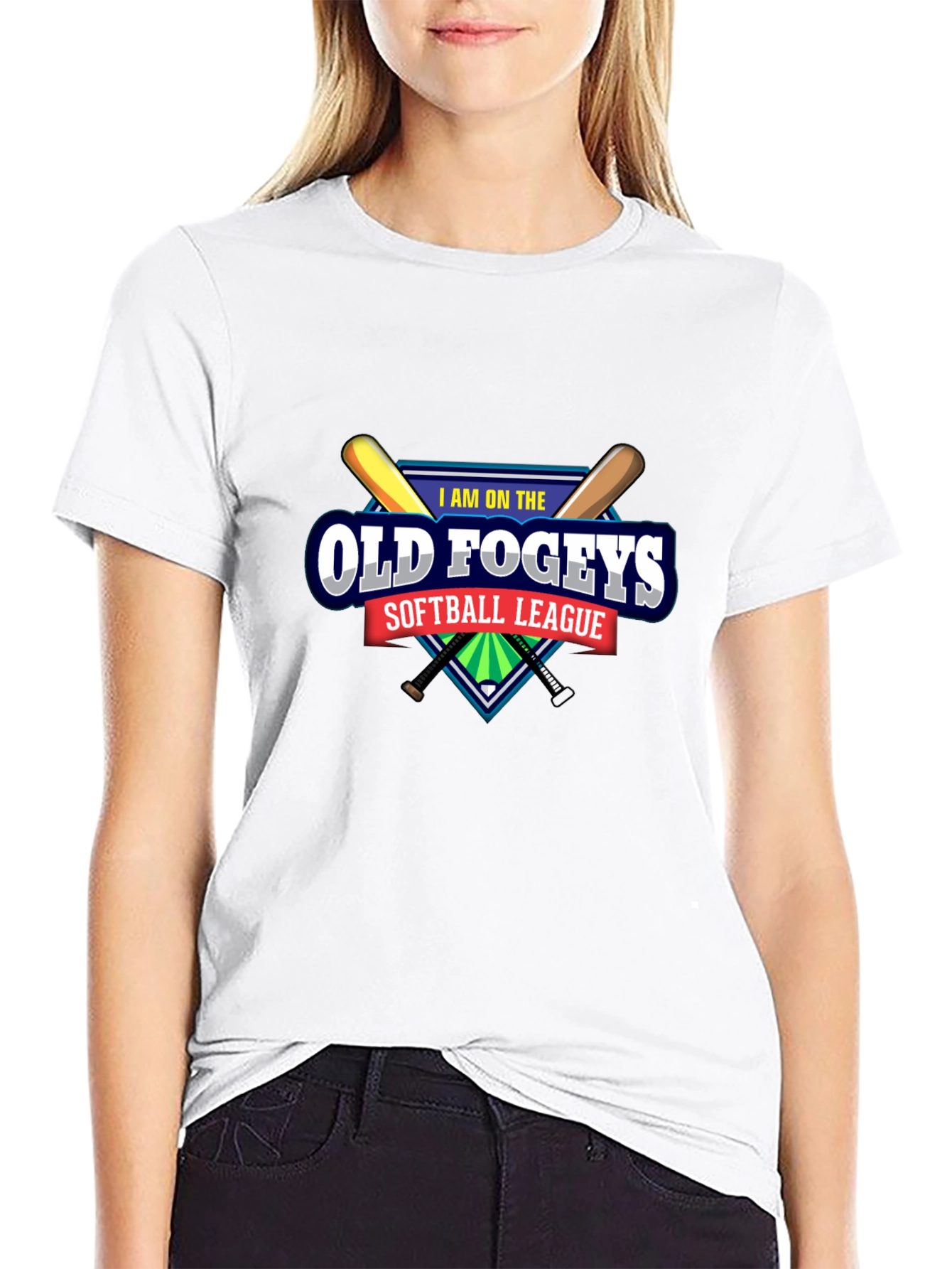Old Fogeys Softball League T-Shirt