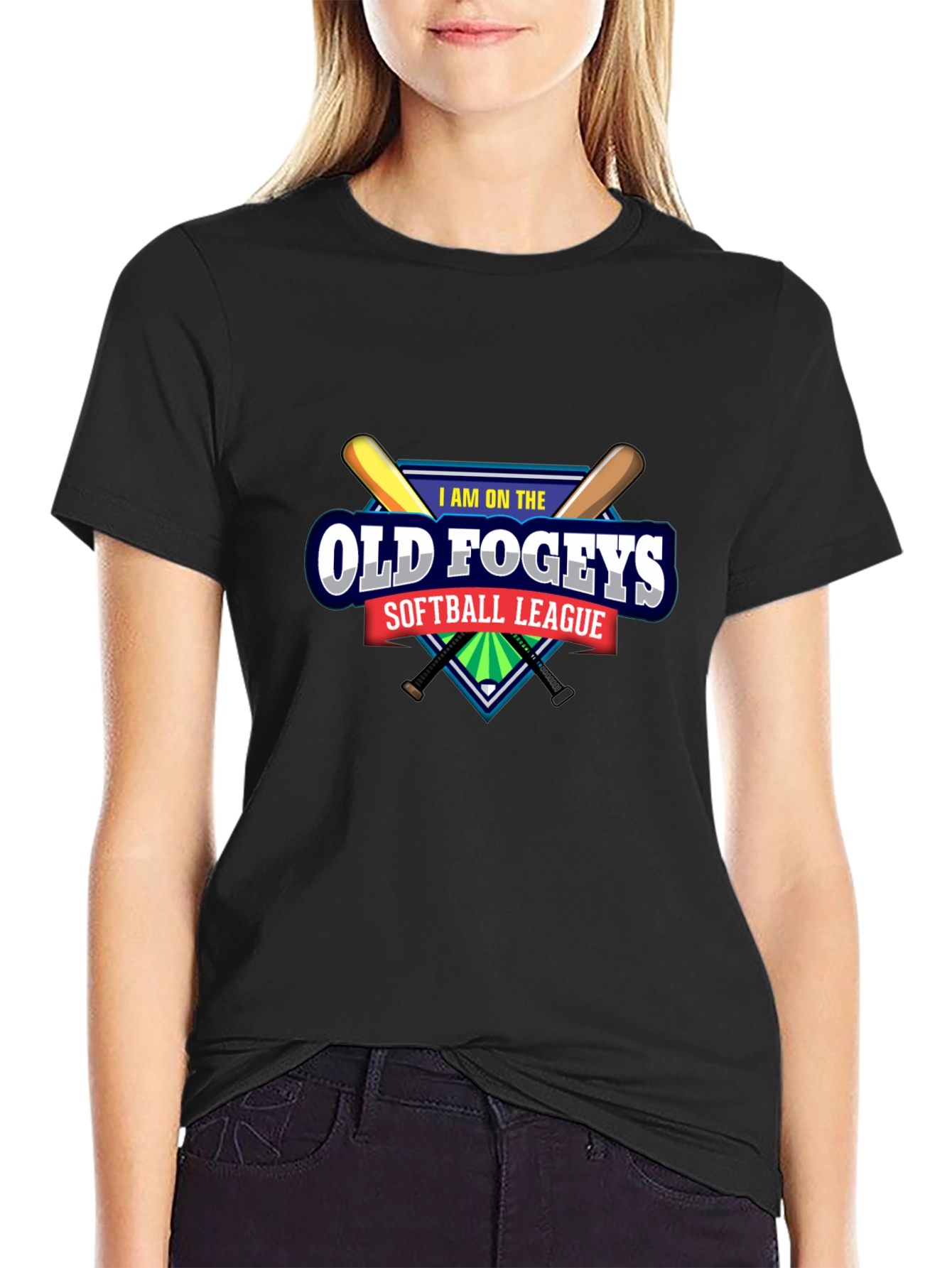 Old Fogeys Softball League T-Shirt