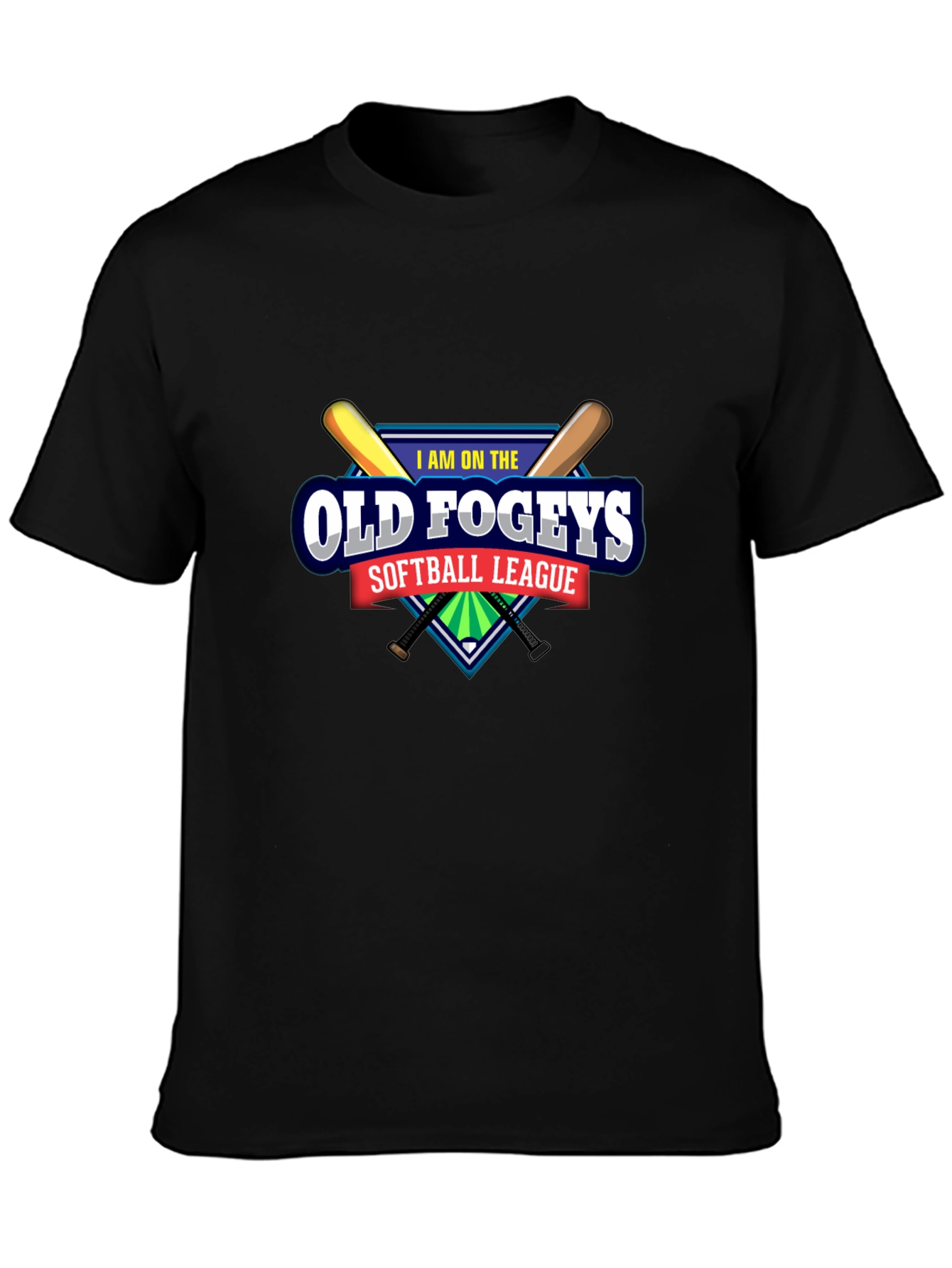 Old Fogeys Softball League T-Shirt