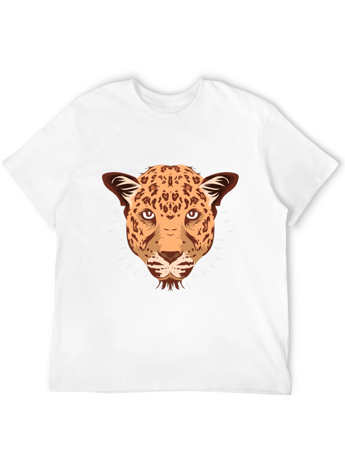Leopard Graphic Print T-Shirt