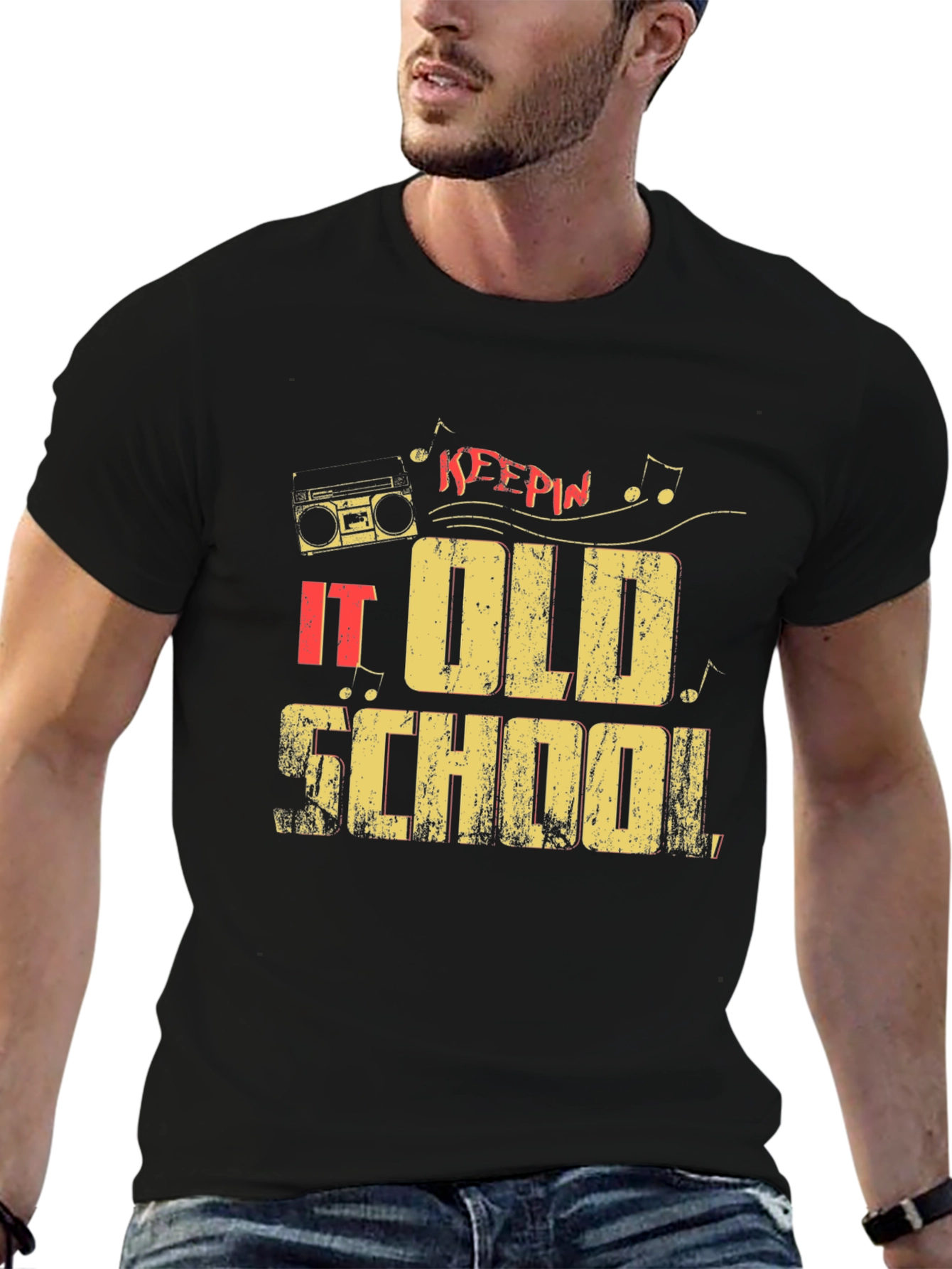 Keepin It Old School Retro T-Shirt
