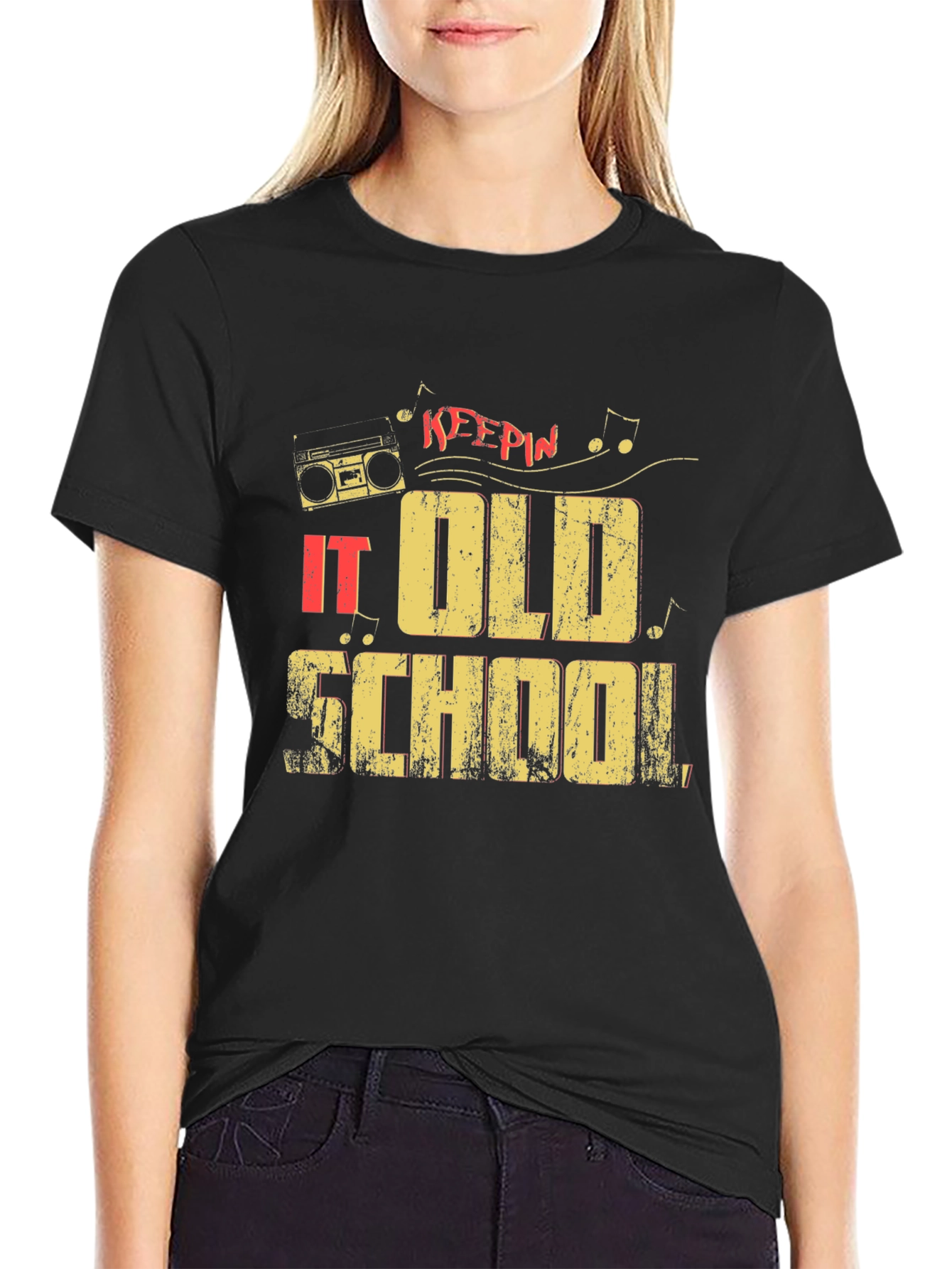 Keepin It Old School Retro T-Shirt
