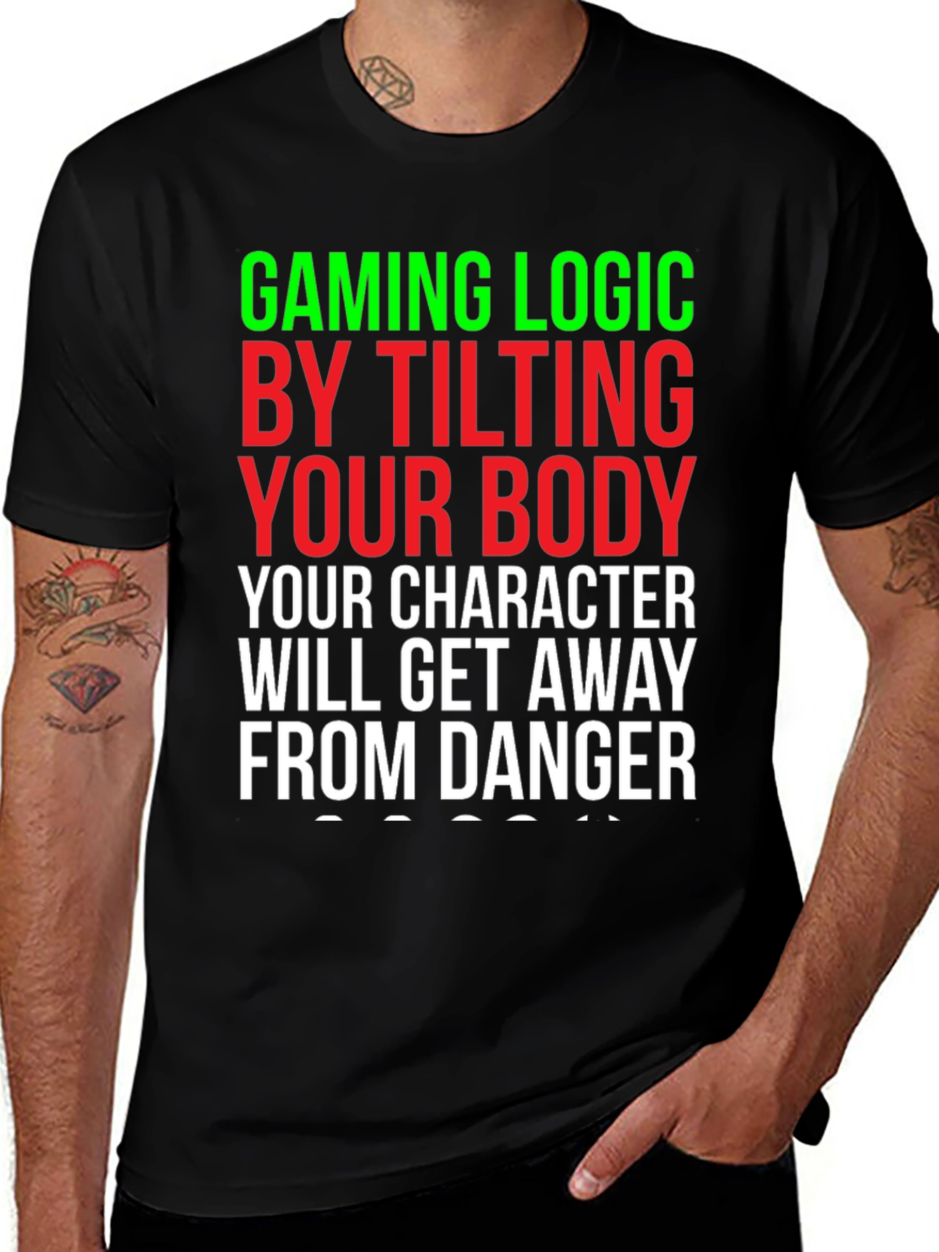 Gaming Logic T-Shirt - Tilt Your Body!