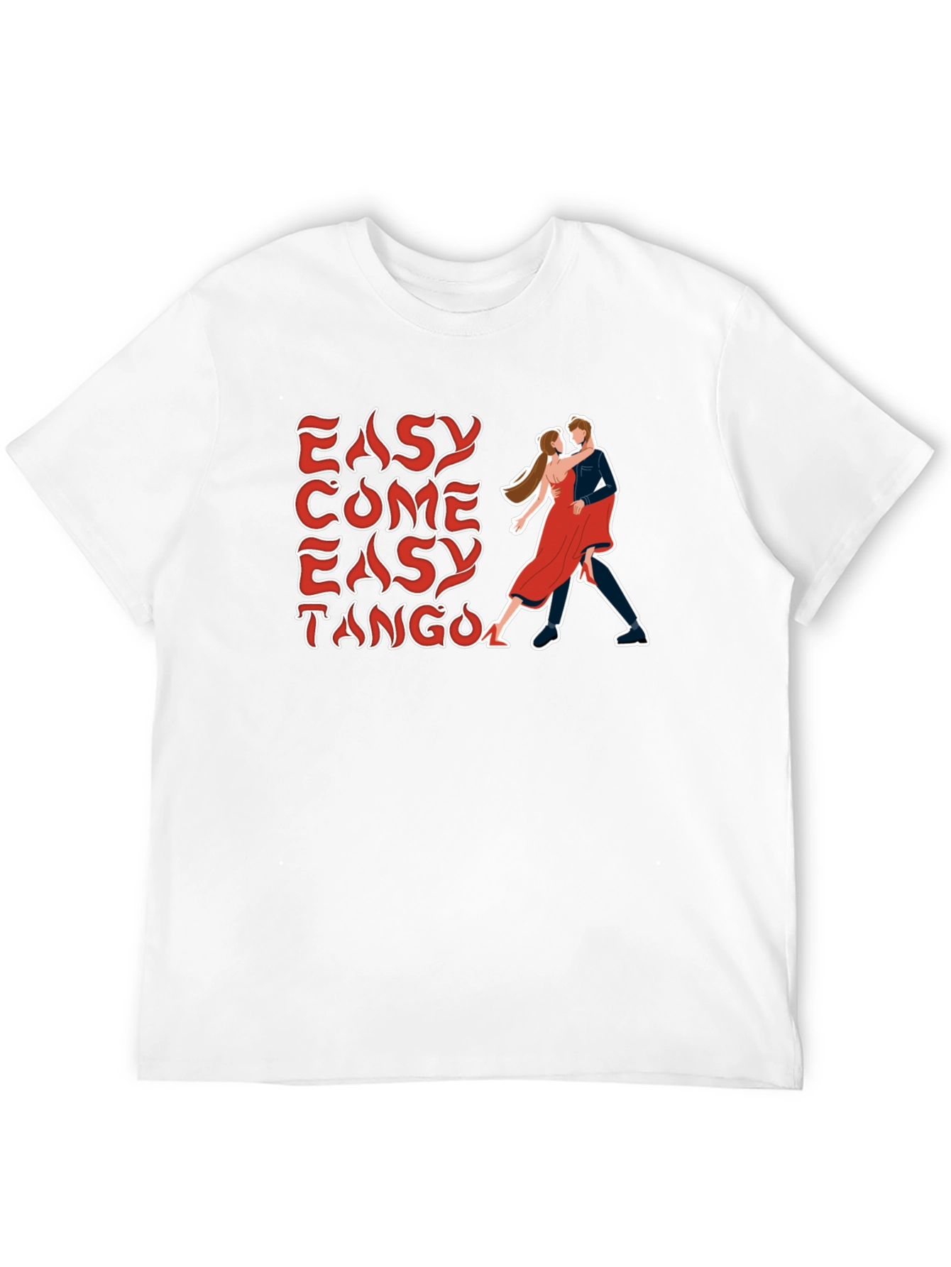 Easy Come Easy Tango Black Graphic Tee