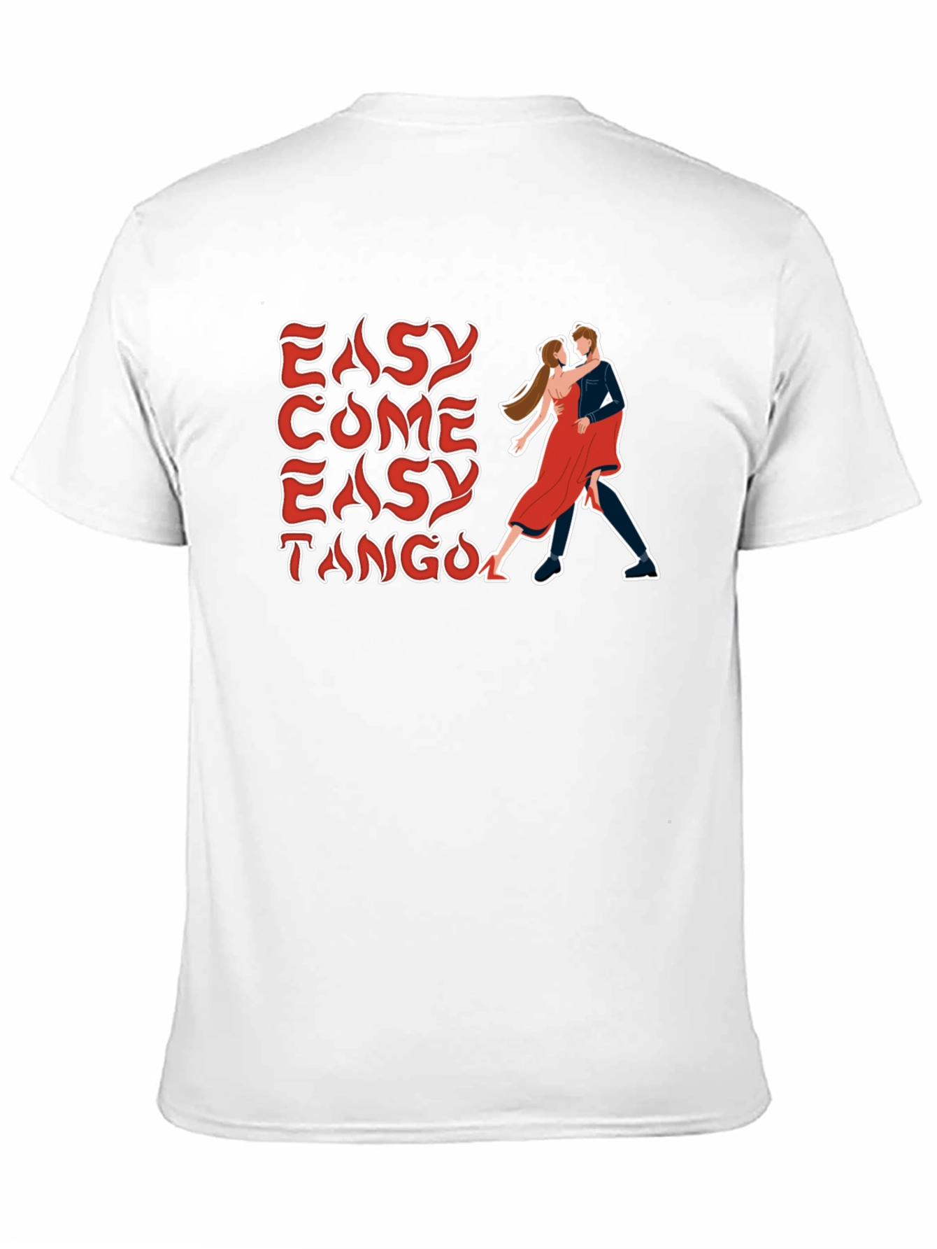 Easy Come Easy Tango Black Graphic Tee