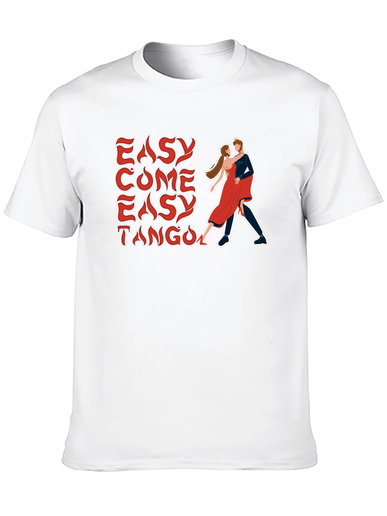 Easy Come Easy Tango Black Graphic Tee