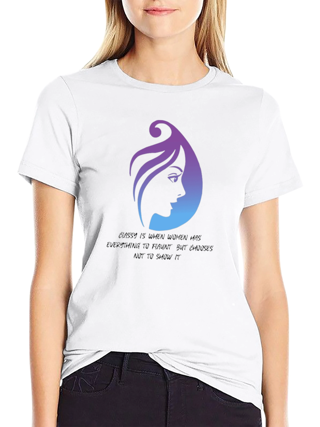 Classy Womens T-Shirt - Chic & Stylish Design