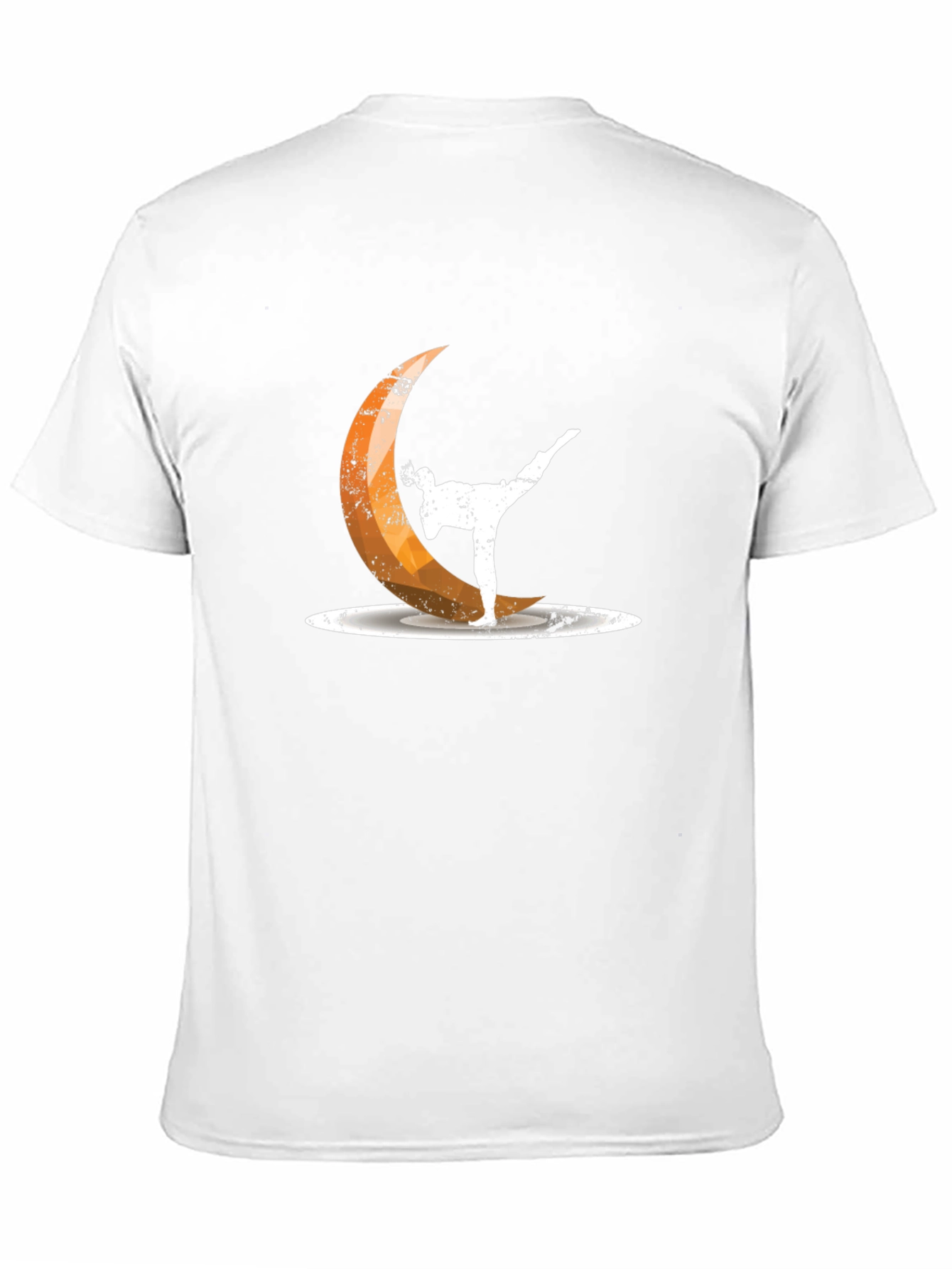 Martial Arts Moon Black T-Shirt