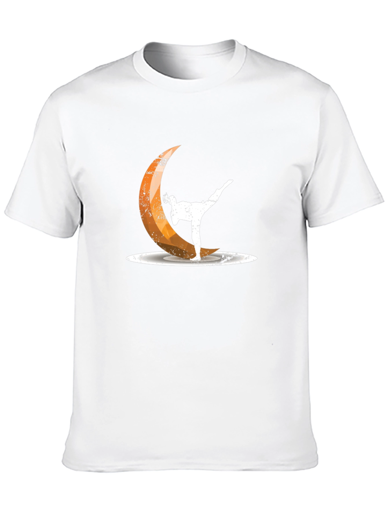 Martial Arts Moon Black T-Shirt