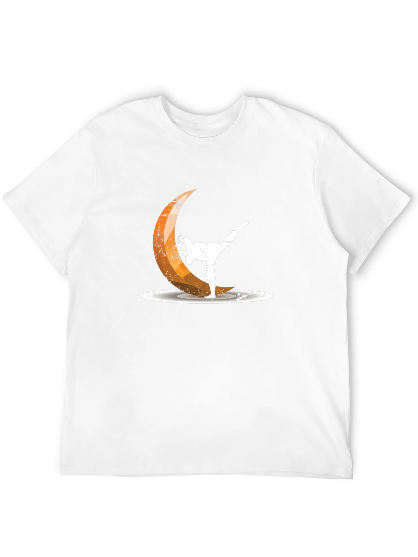 Martial Arts Moon Black T-Shirt