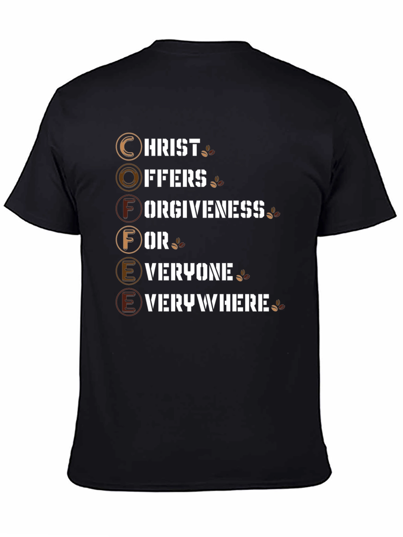 Coffee Christ Offers Forgiveness T-Shirt