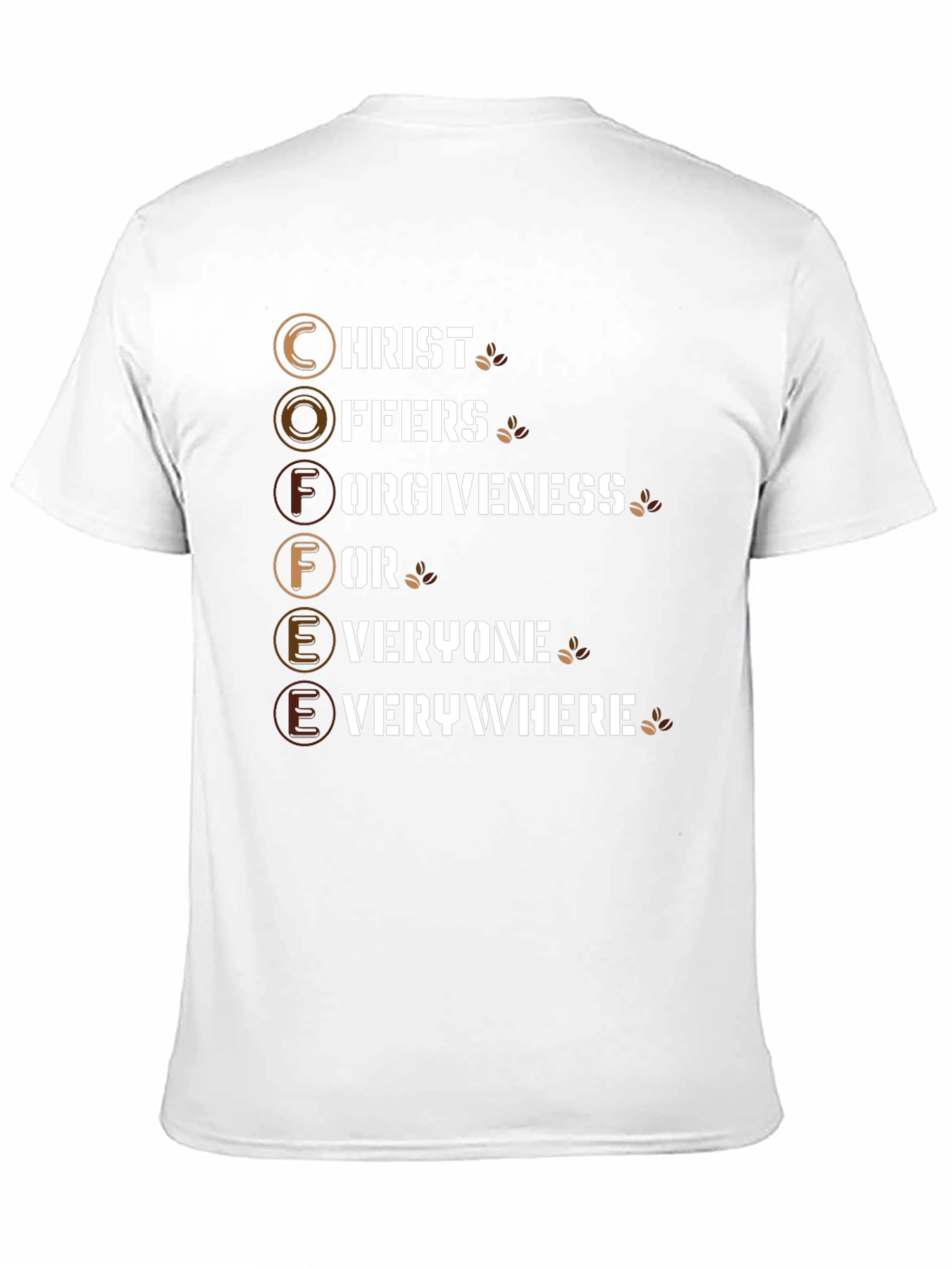 Coffee Christ Offers Forgiveness T-Shirt