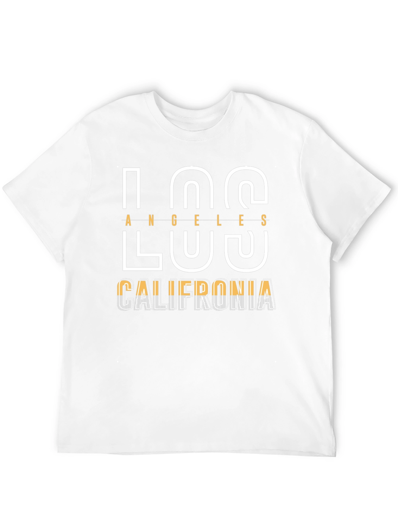 Los Angeles California Graphic Print T-Shirt