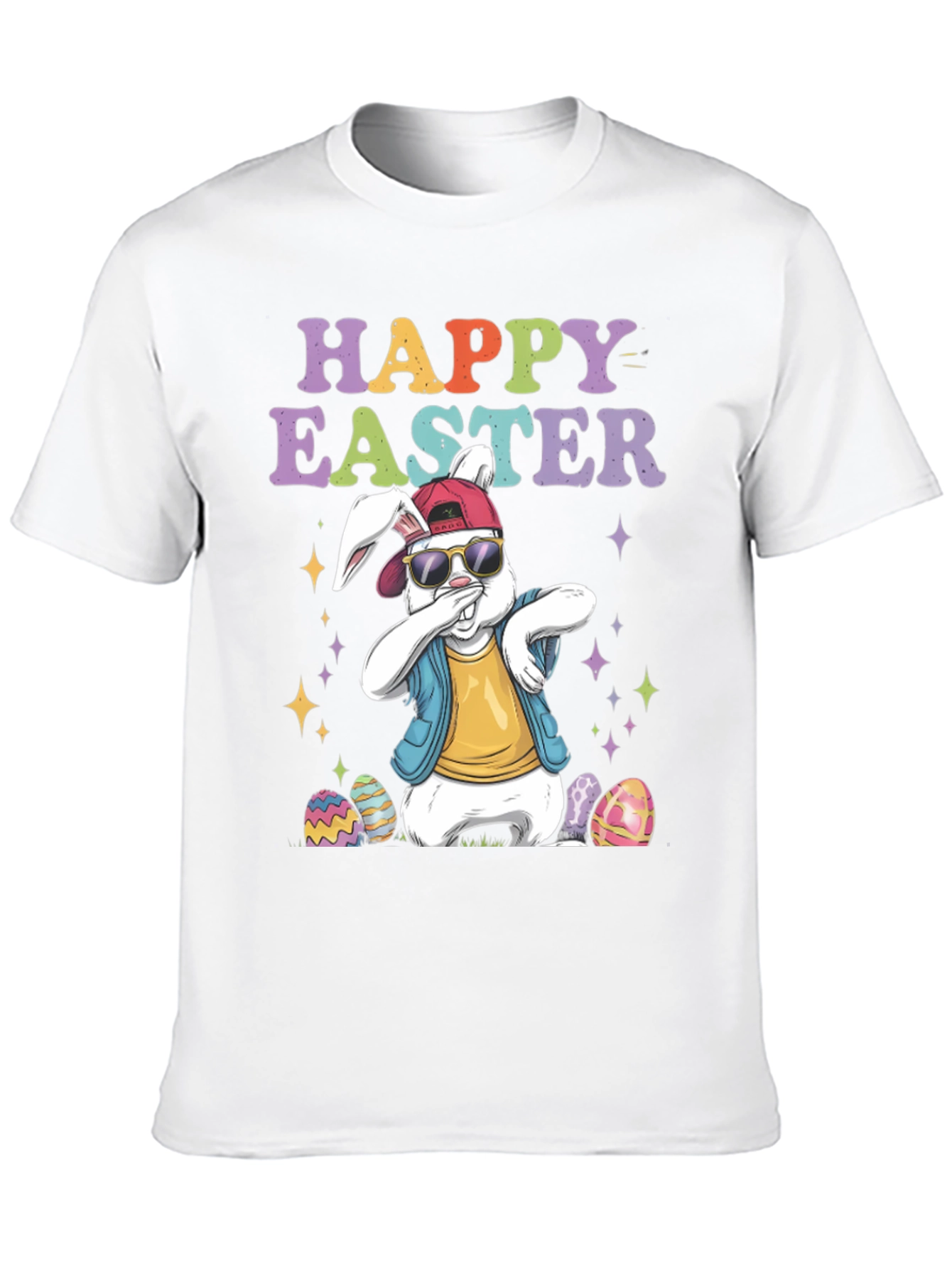 Happy Easter Dabbing Bunny T-Shirt