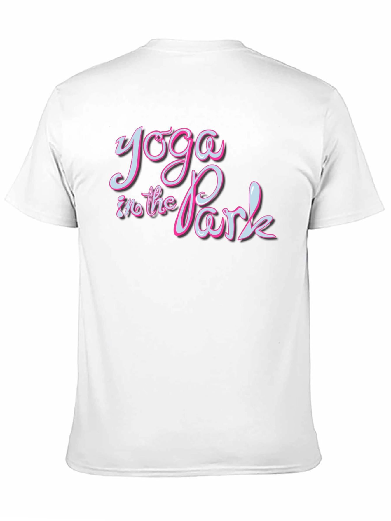 Yoga in the Park Black Graphic T-Shirt