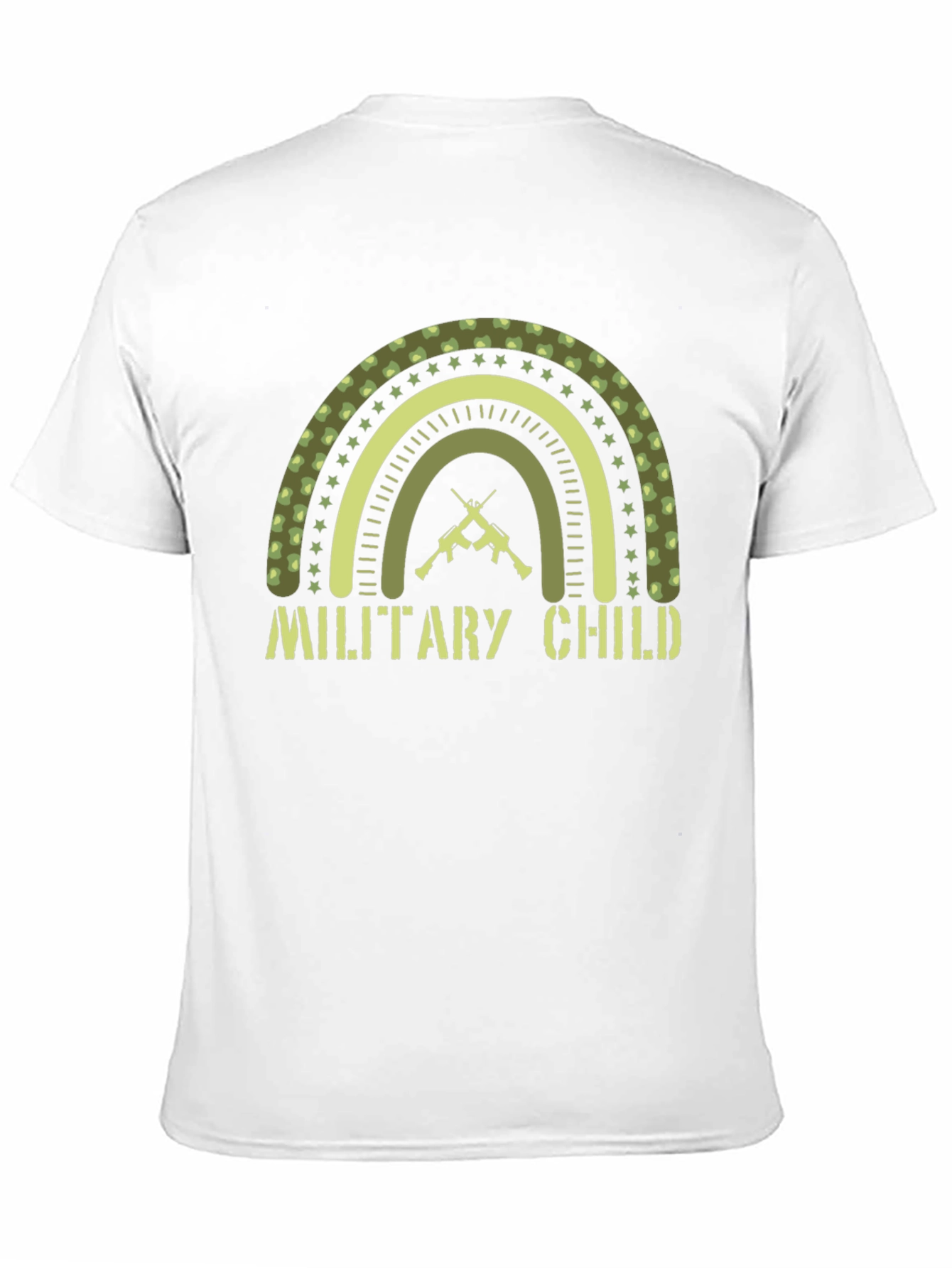 Military Child Graphic T-Shirt