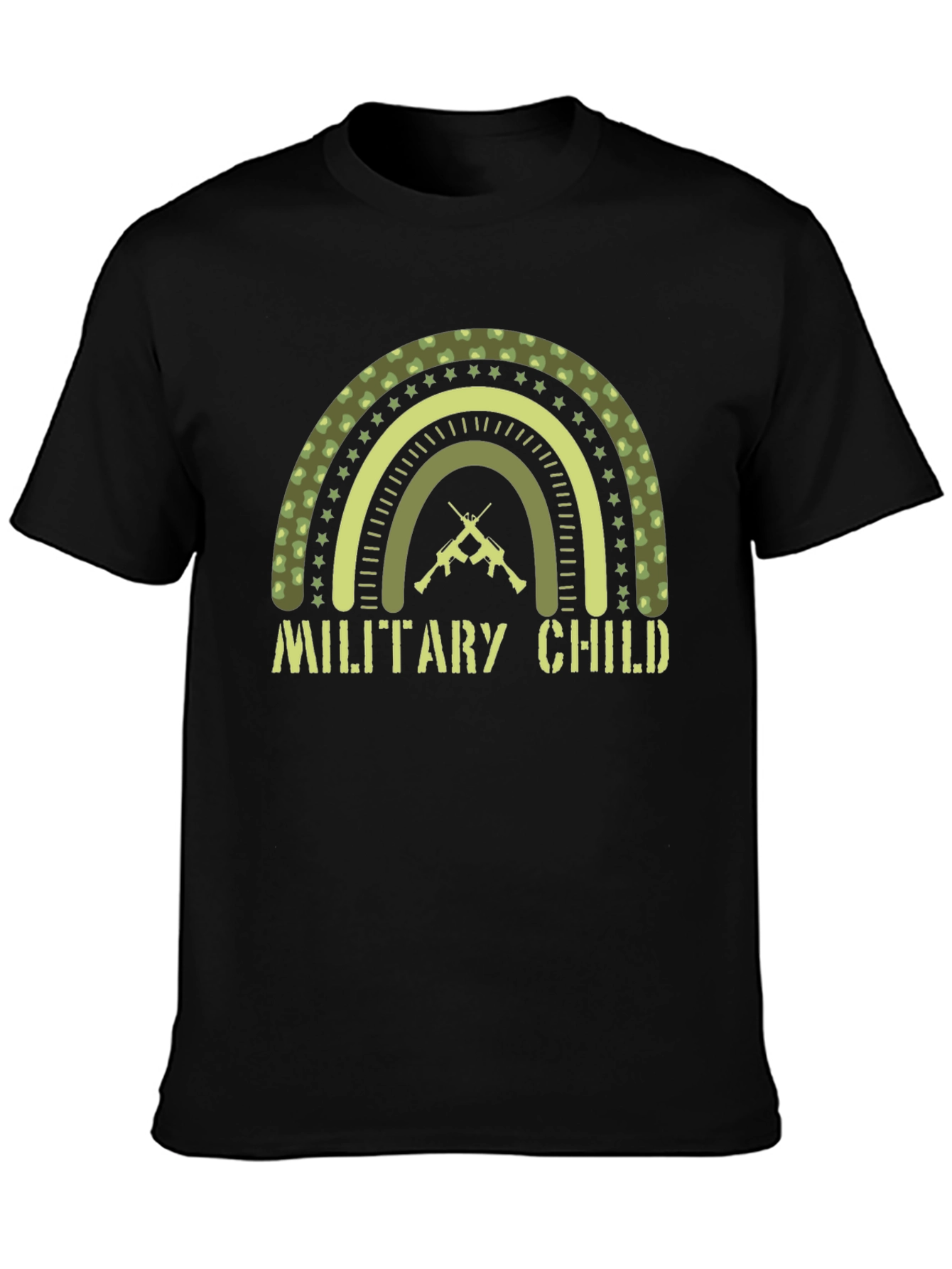 Military Child Graphic T-Shirt