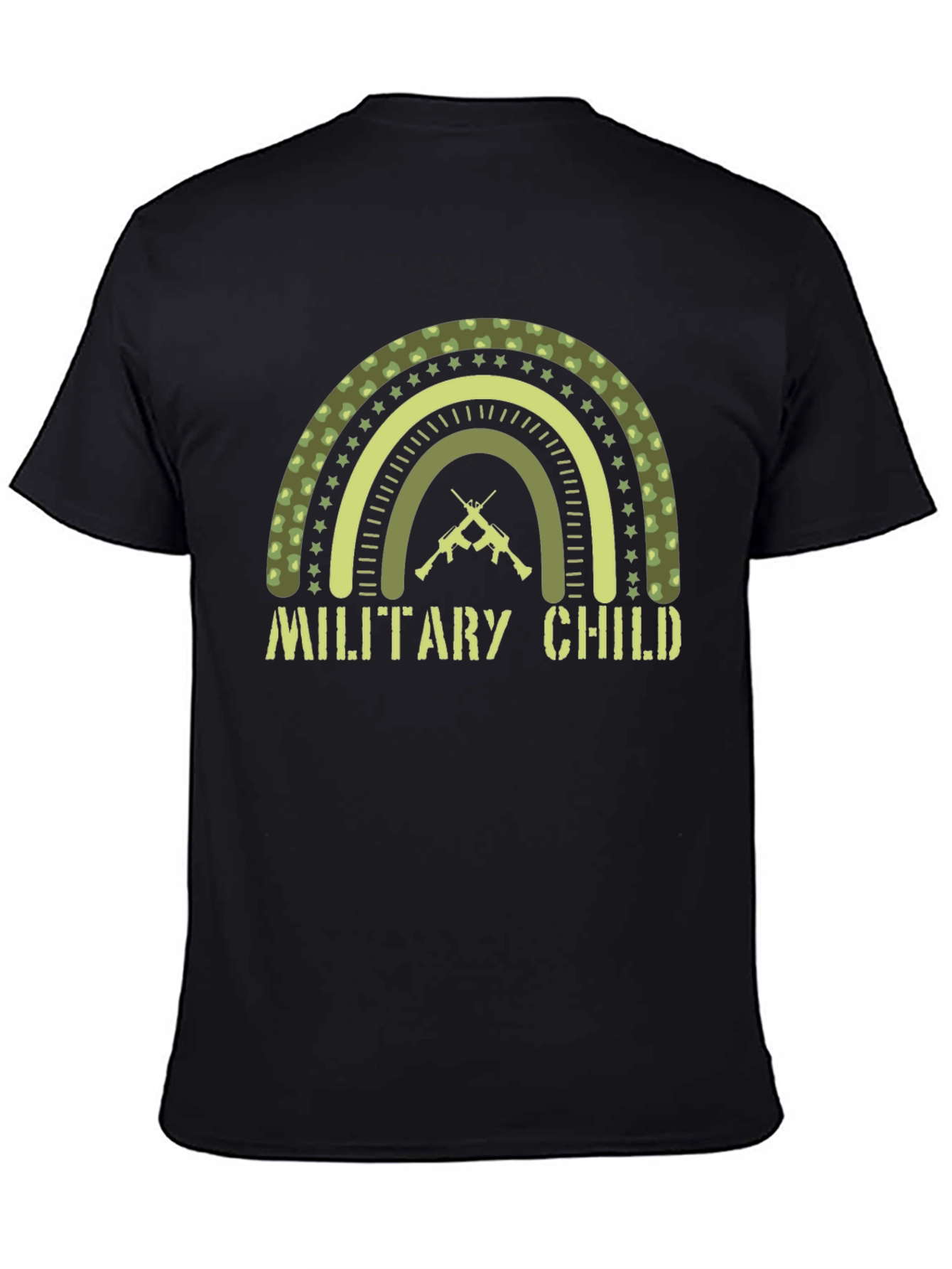 Military Child Graphic T-Shirt