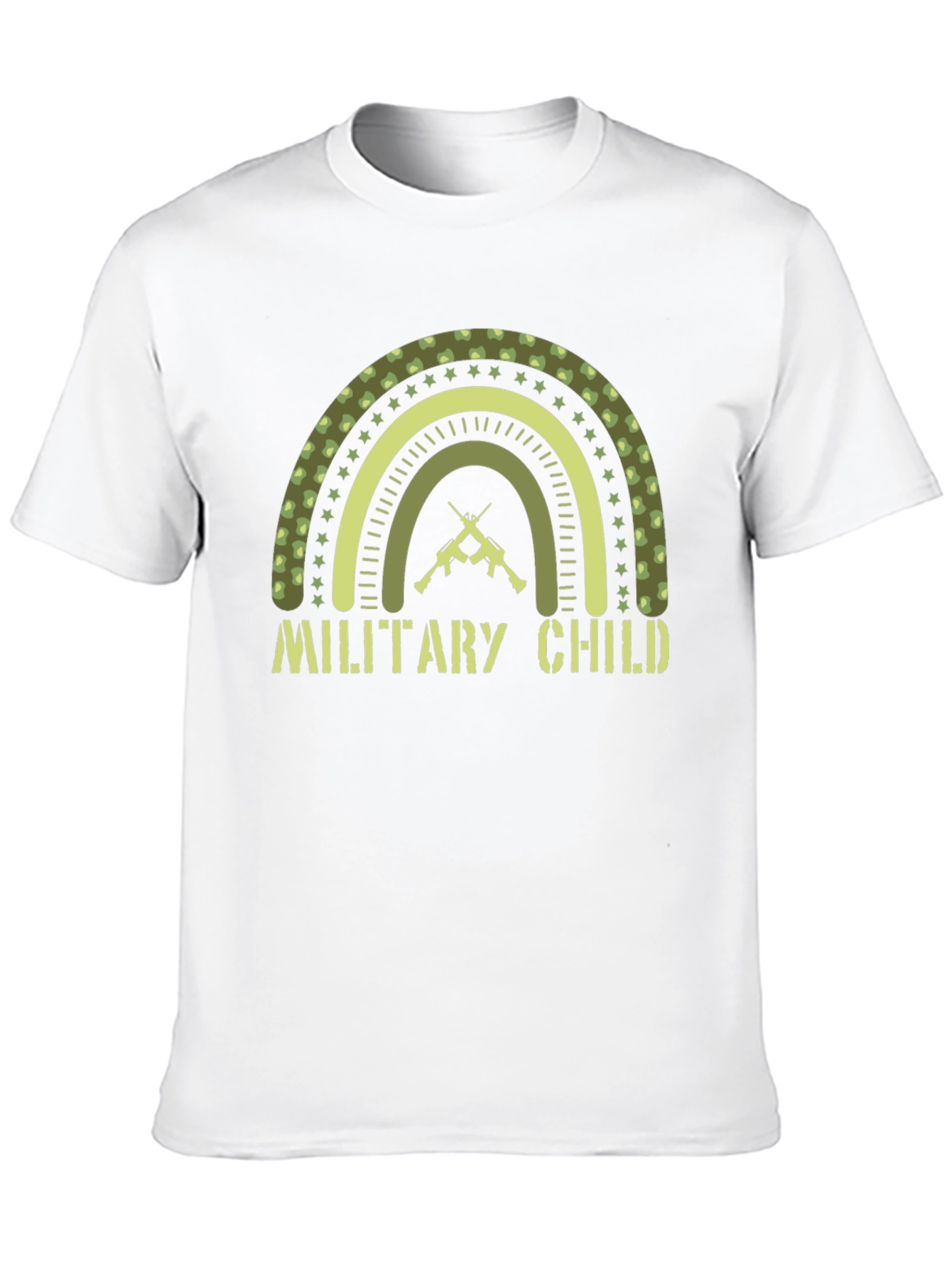 Military Child Graphic T-Shirt