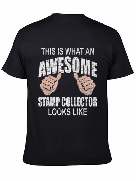 Awesome Stamp Collector T-Shirt - Unisex