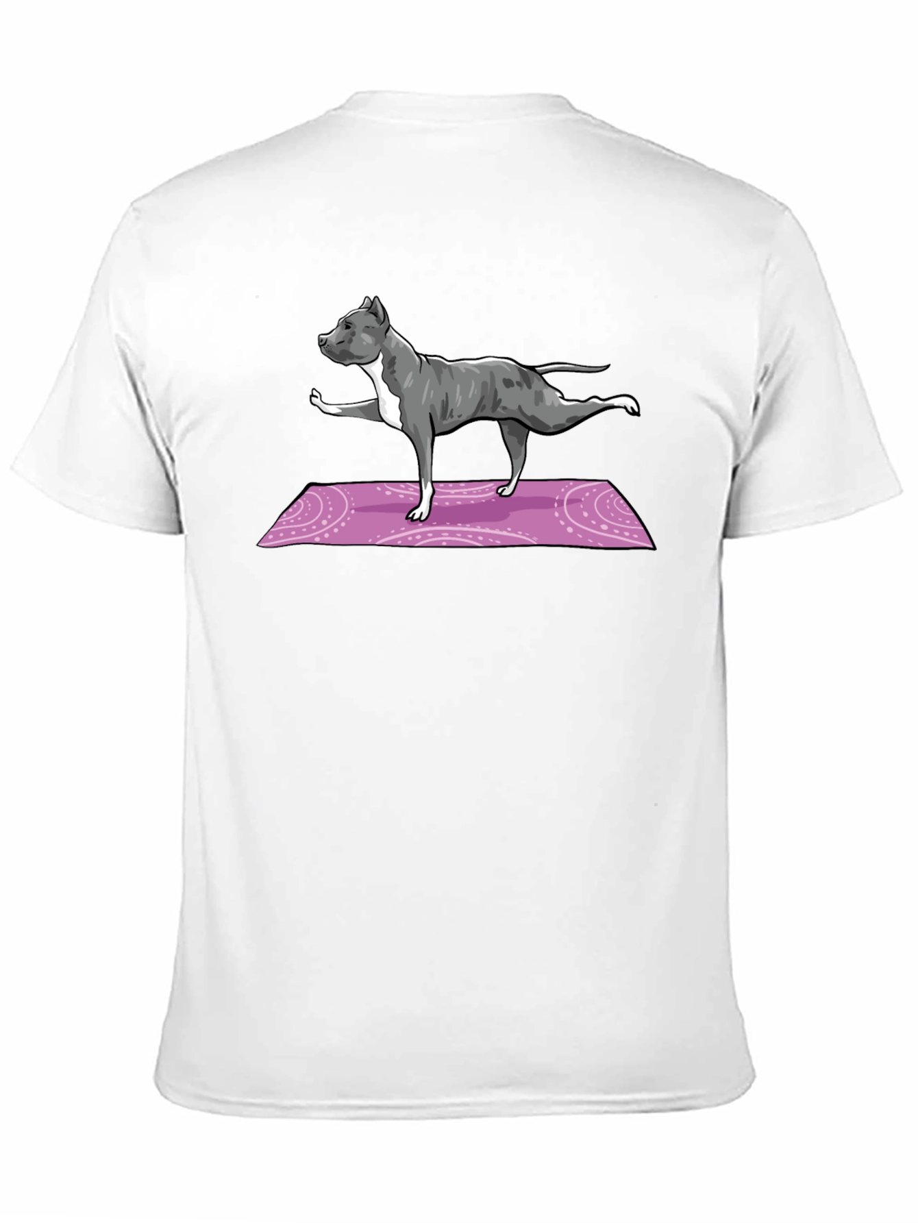 Yoga Pitbull T-Shirt - Black
