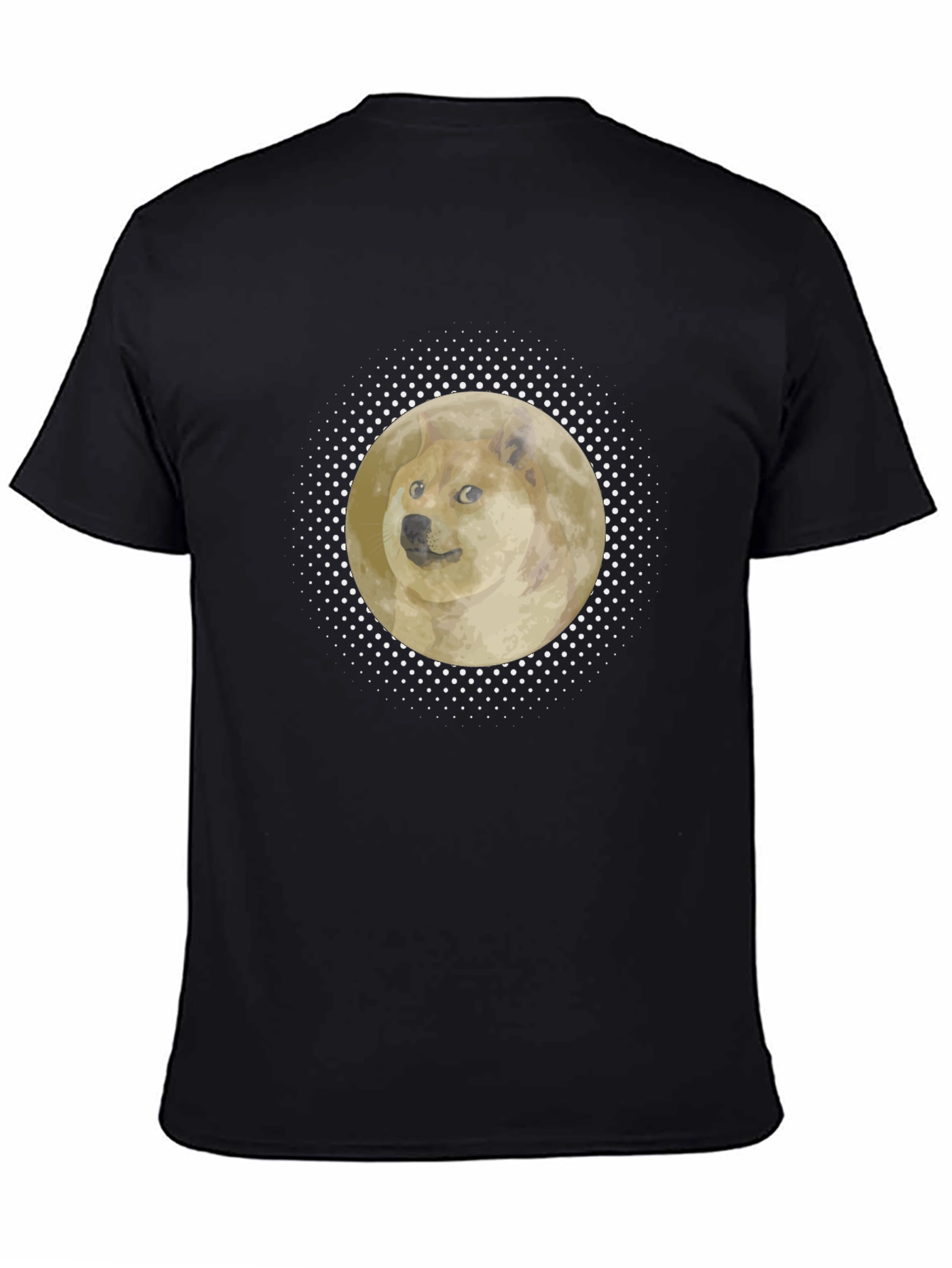 Doge Moon T-Shirt - Meme Crypto Tee