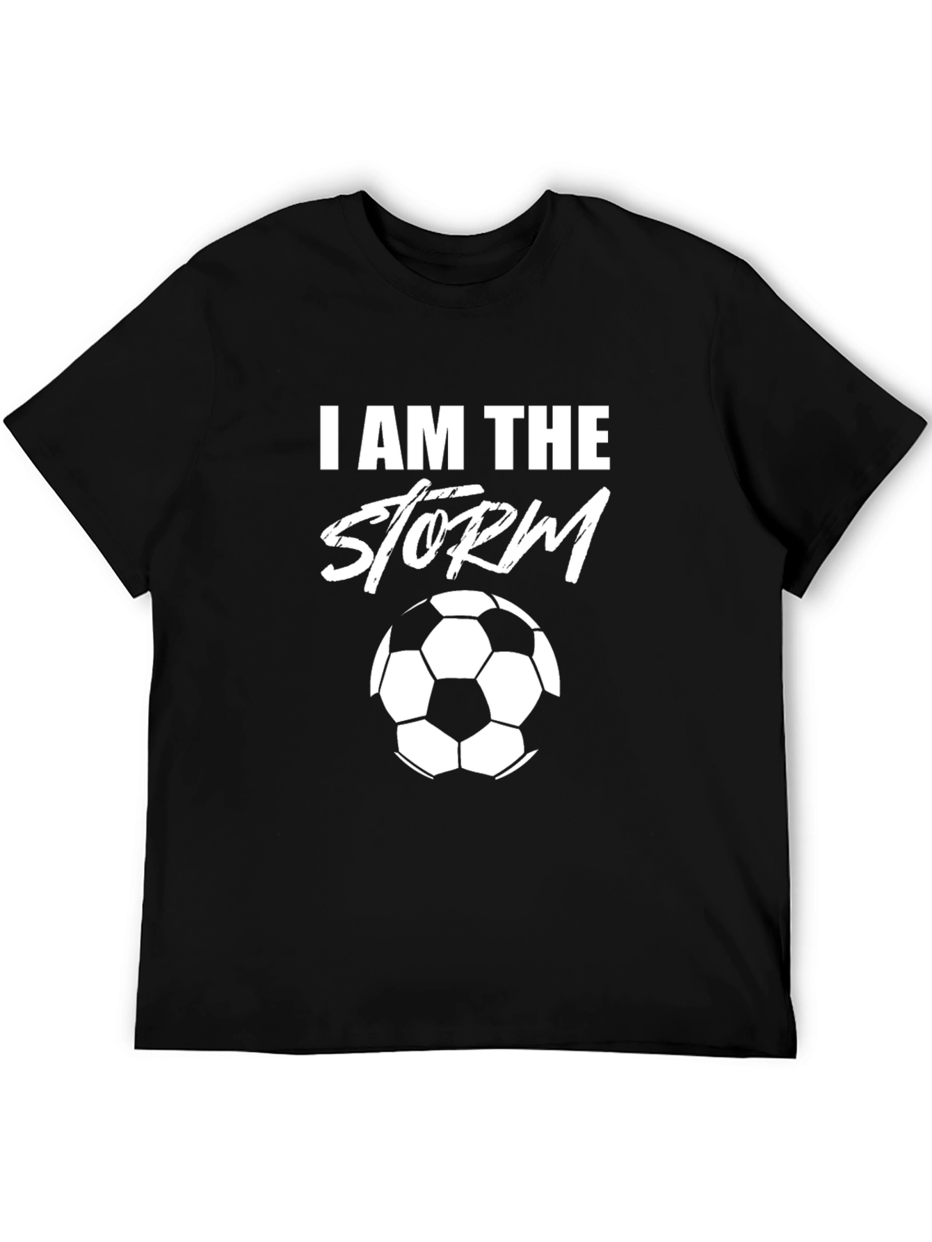 I Am The Storm Soccer Graphic T-Shirt