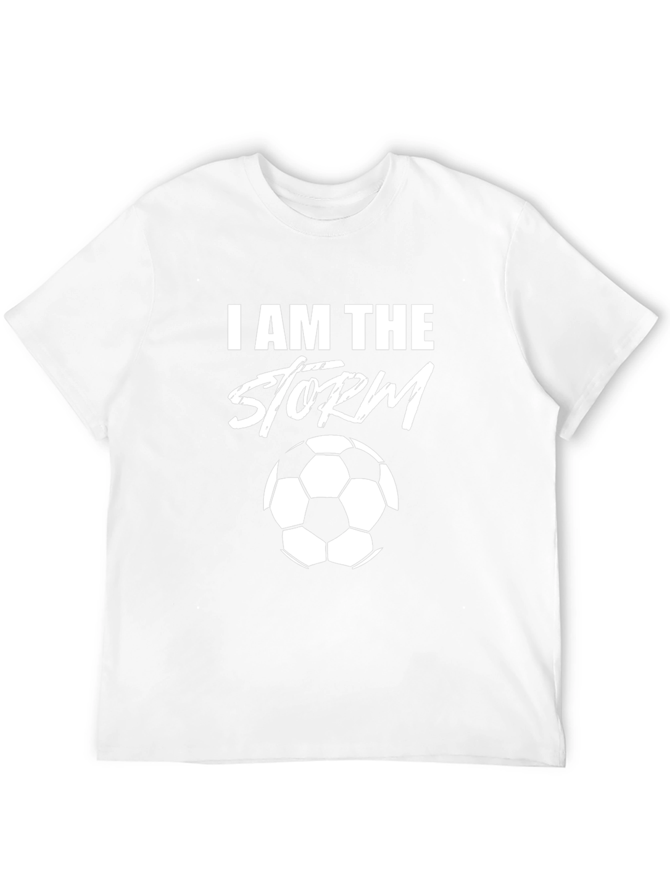 I Am The Storm Soccer Graphic T-Shirt