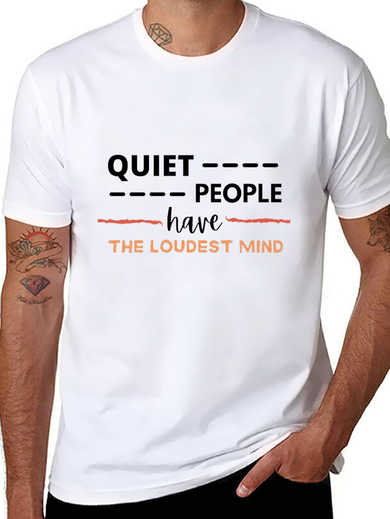 Quiet People Loudest Mind Graphic Tee