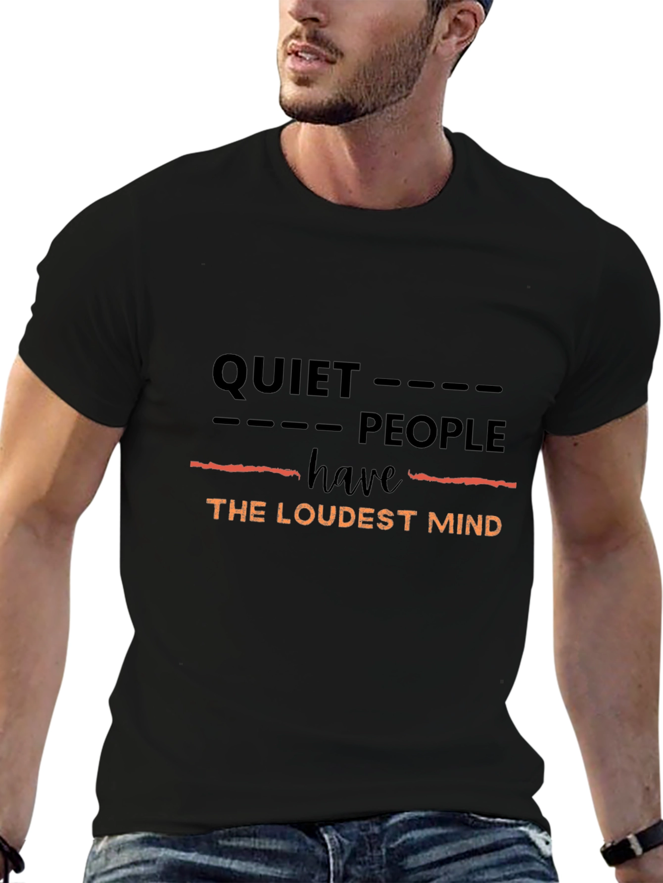Quiet People Loudest Mind Graphic Tee