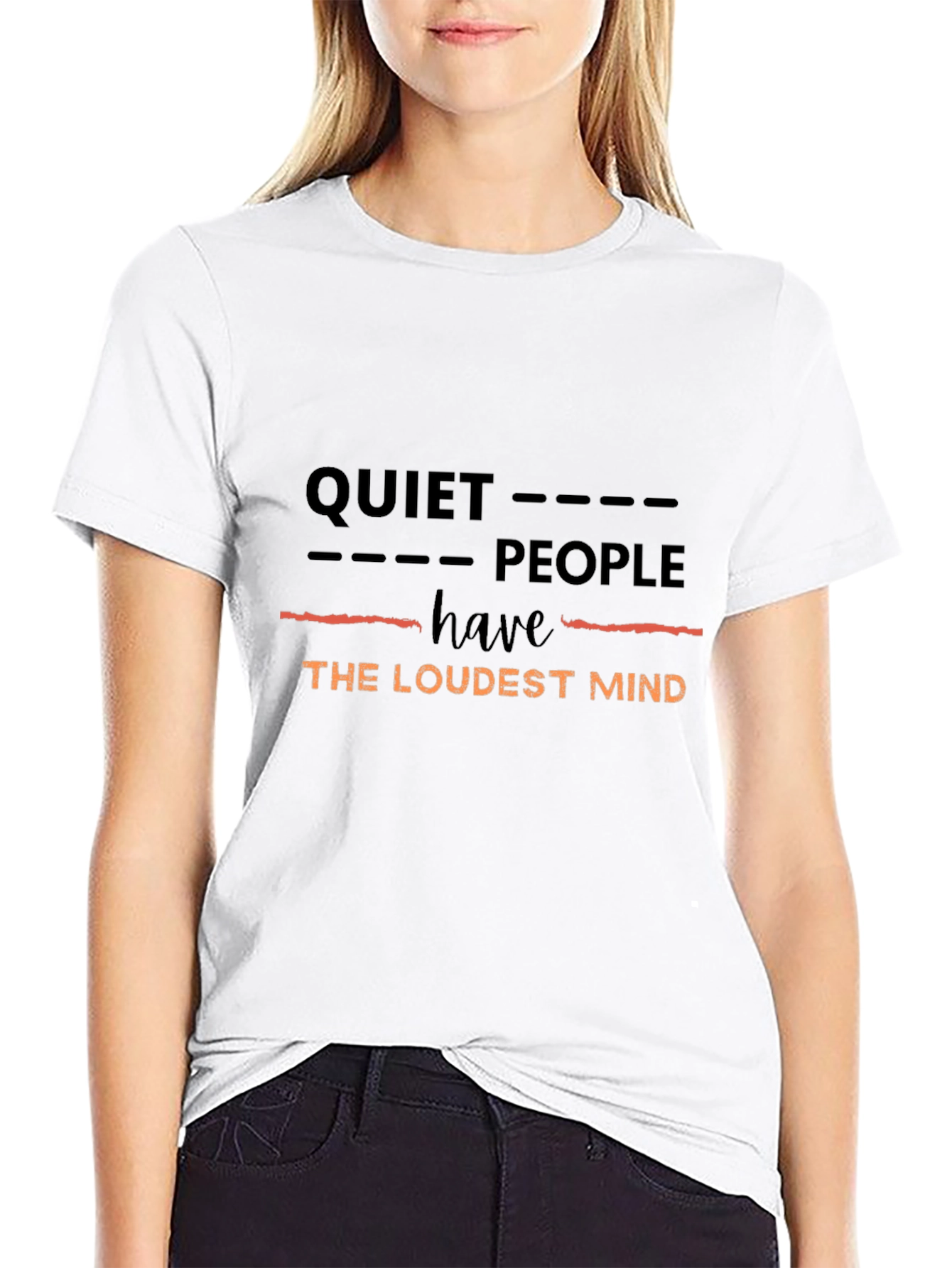 Quiet People Loudest Mind Graphic Tee