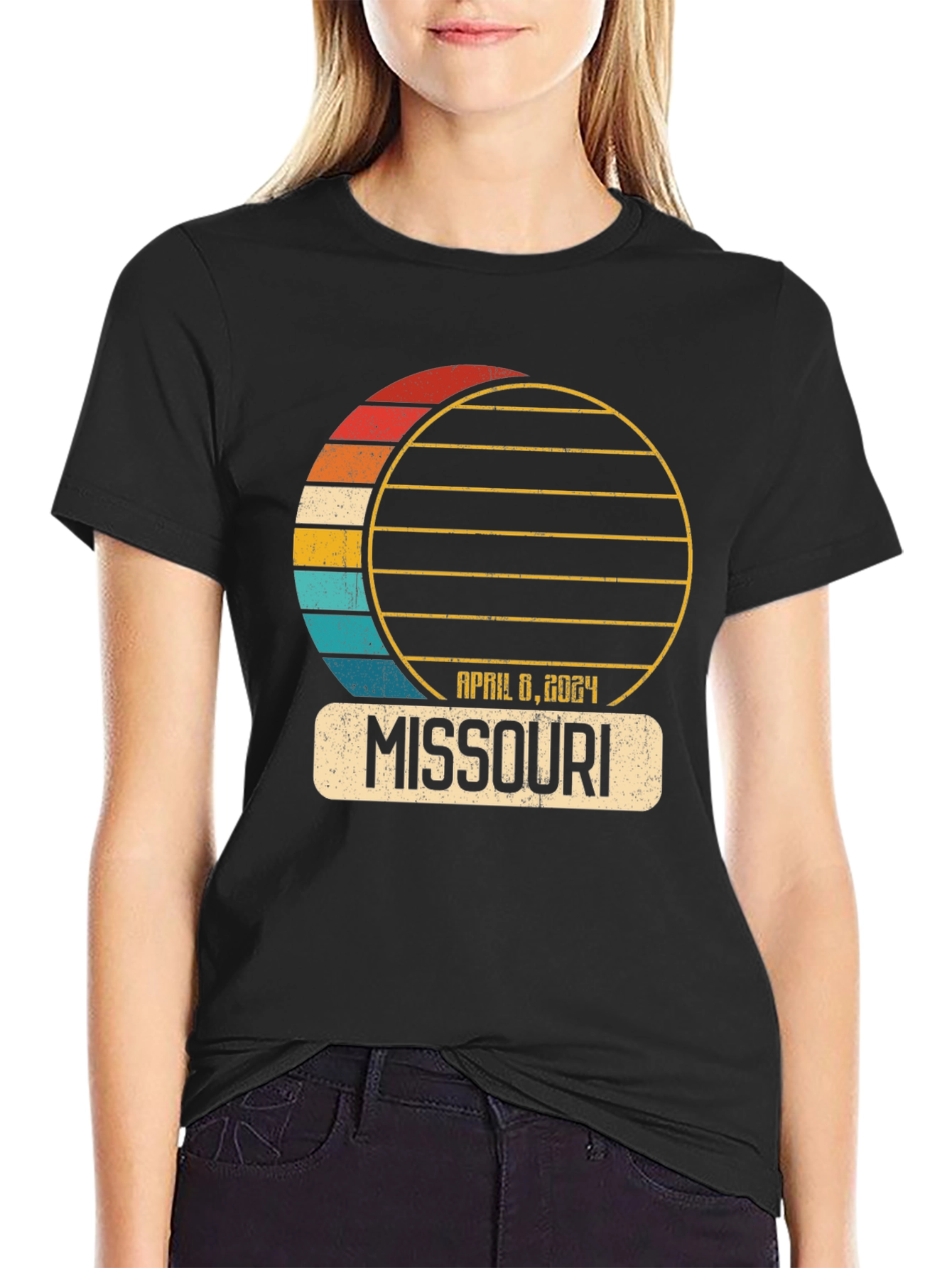 Missouri Eclipse April 8 2024 T-Shirt