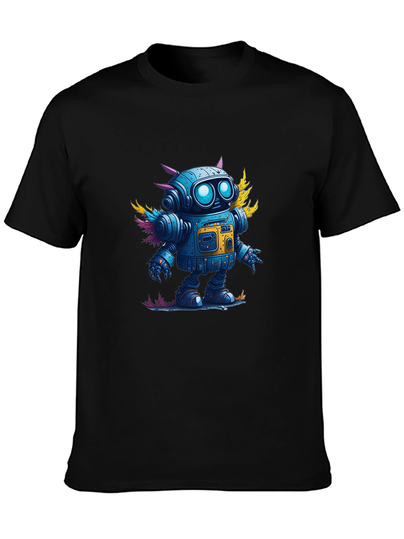 Robot Graphic Tee - Cool & Unique Design