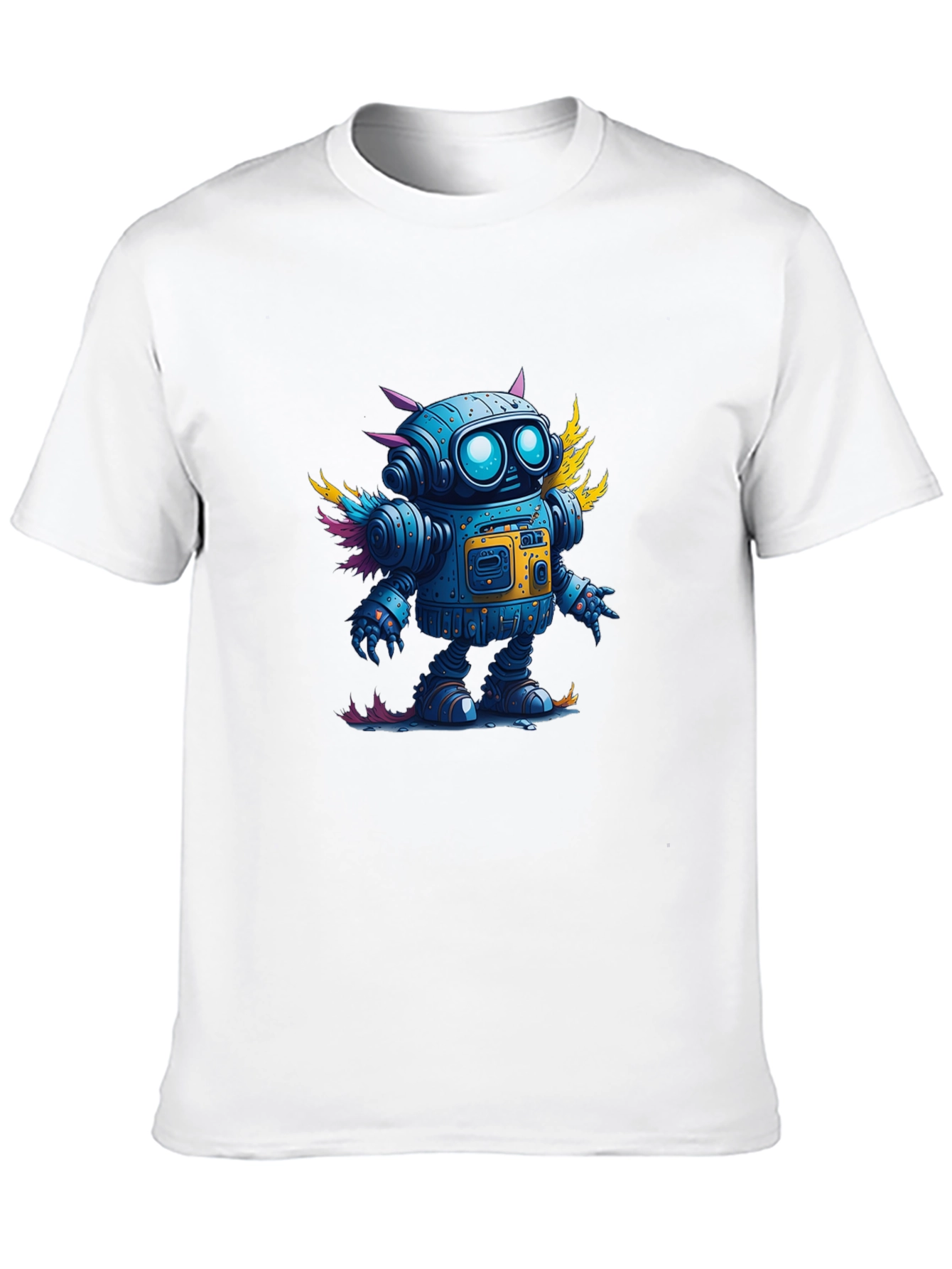 Robot Graphic Tee - Cool & Unique Design