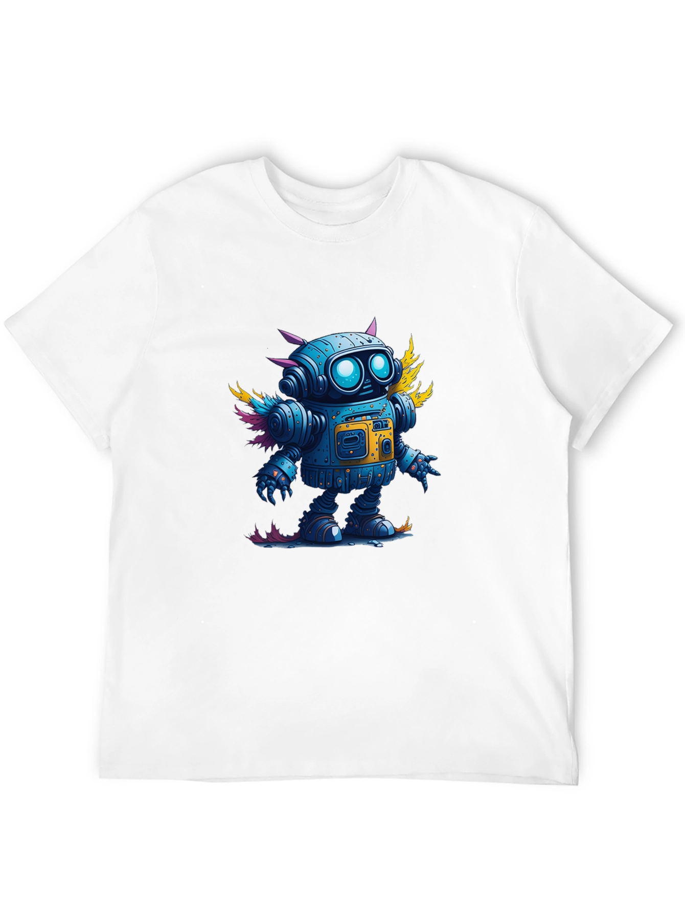 Robot Graphic Tee - Cool & Unique Design