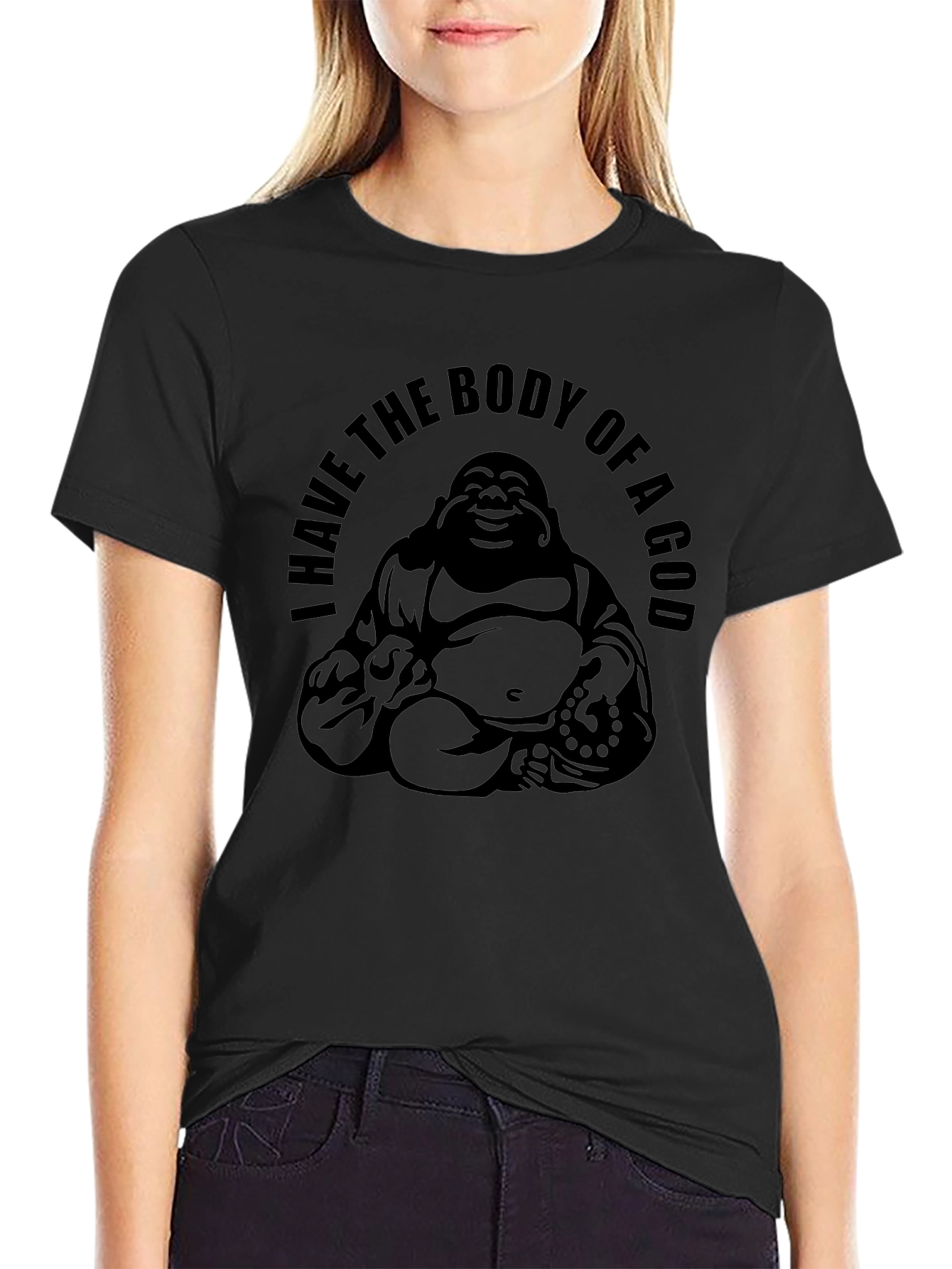 Buddha Body God T-Shirt - Mens Graphic Tee