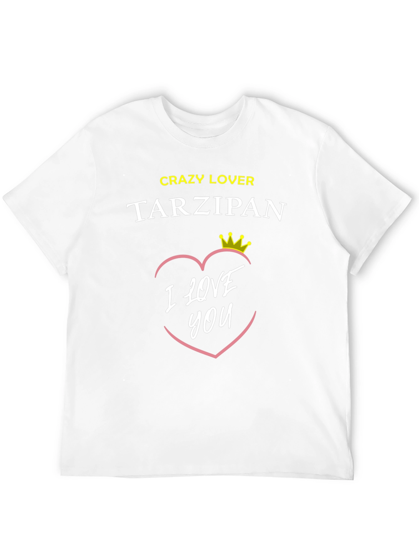 Crazy Lover Tarzipan T-Shirt: Romantic Style