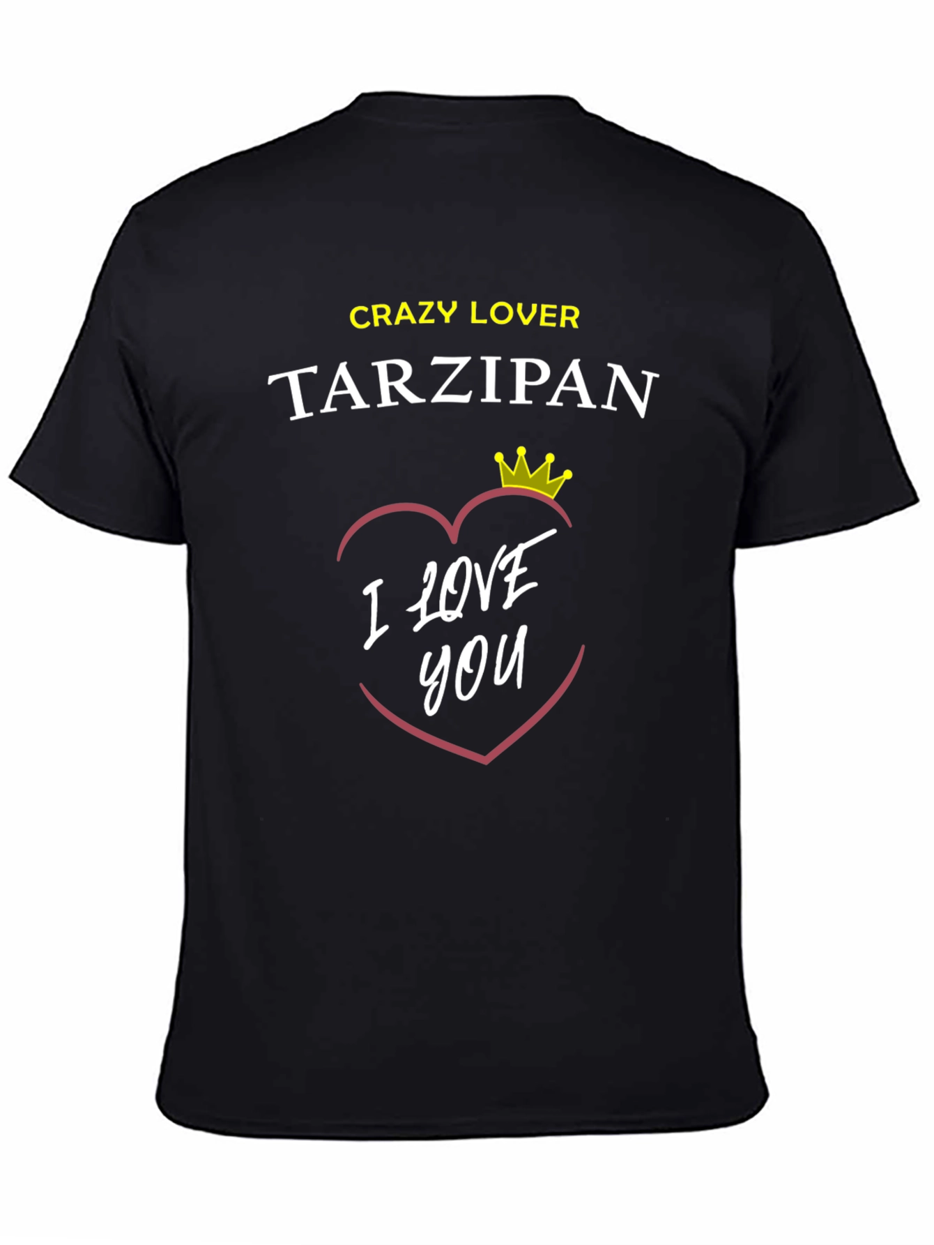 Crazy Lover Tarzipan T-Shirt: Romantic Style