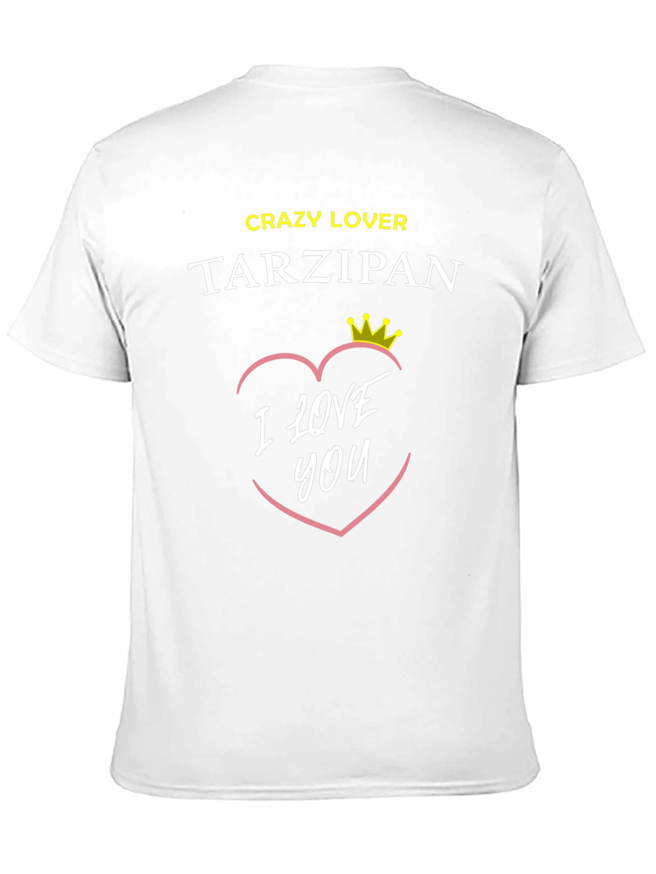 Crazy Lover Tarzipan T-Shirt: Romantic Style