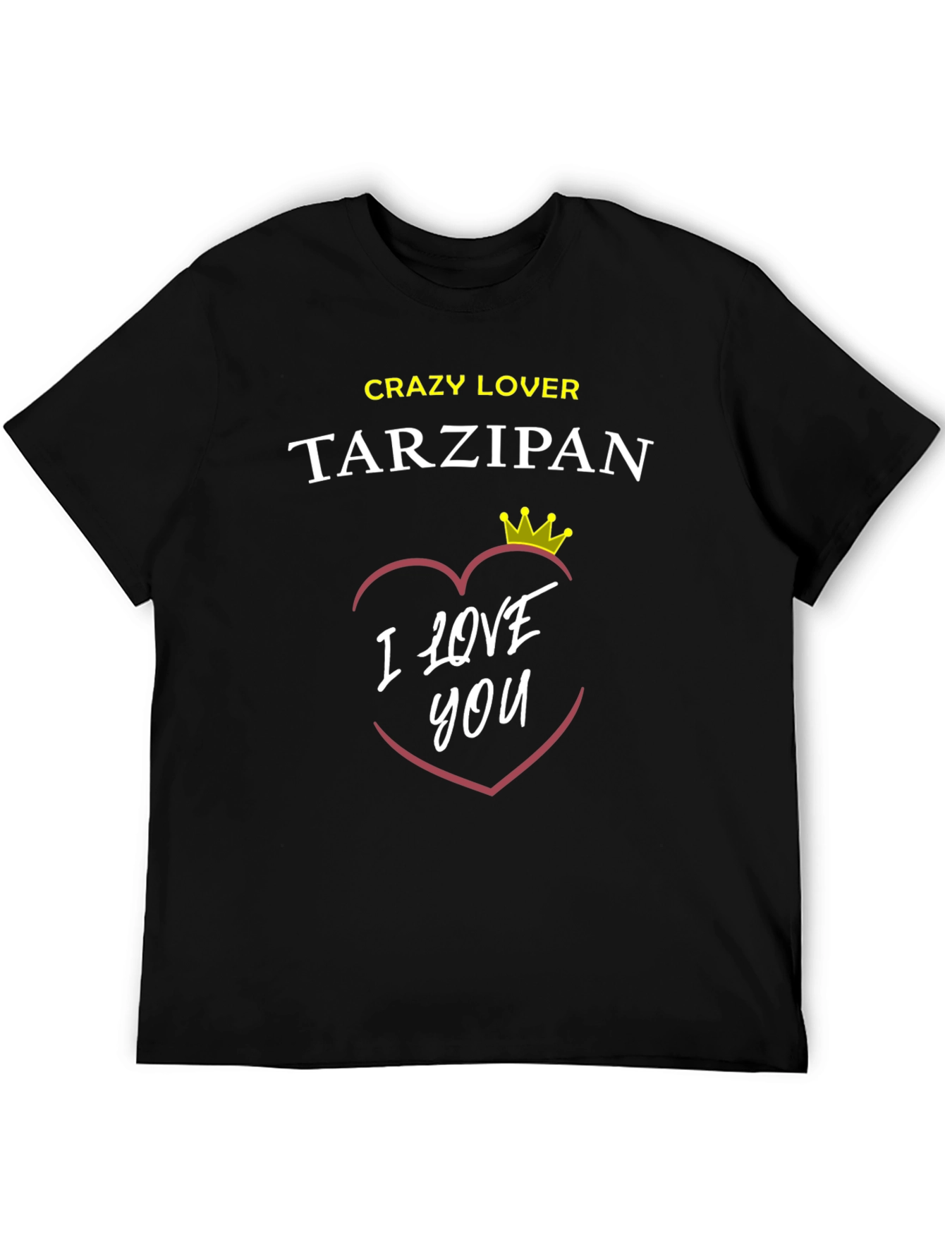 Crazy Lover Tarzipan T-Shirt: Romantic Style