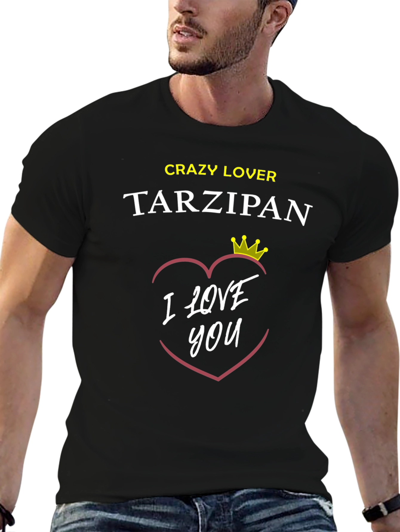Crazy Lover Tarzipan T-Shirt: Romantic Style